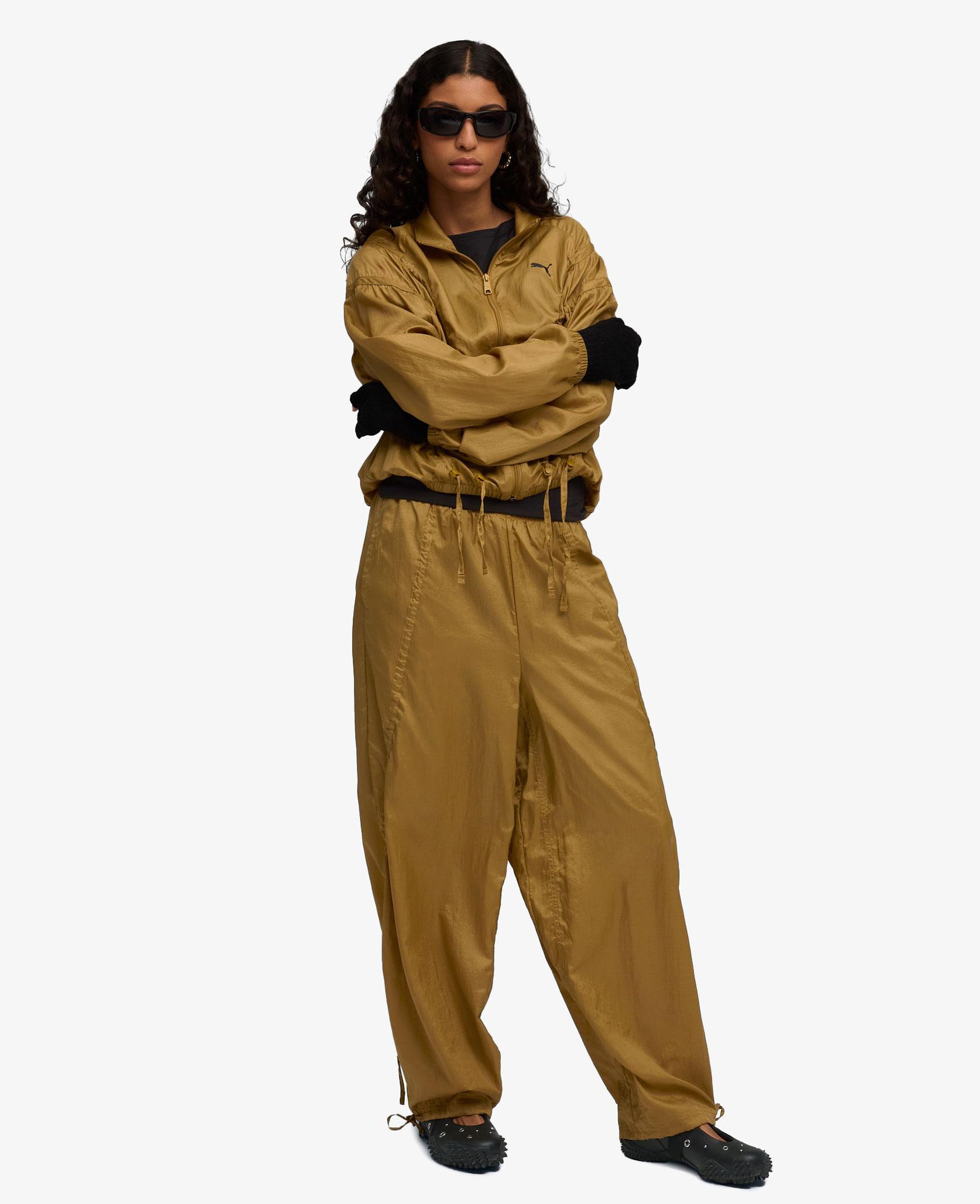 Puma Dare To Oversized Woven Kadın Sarı Ceket