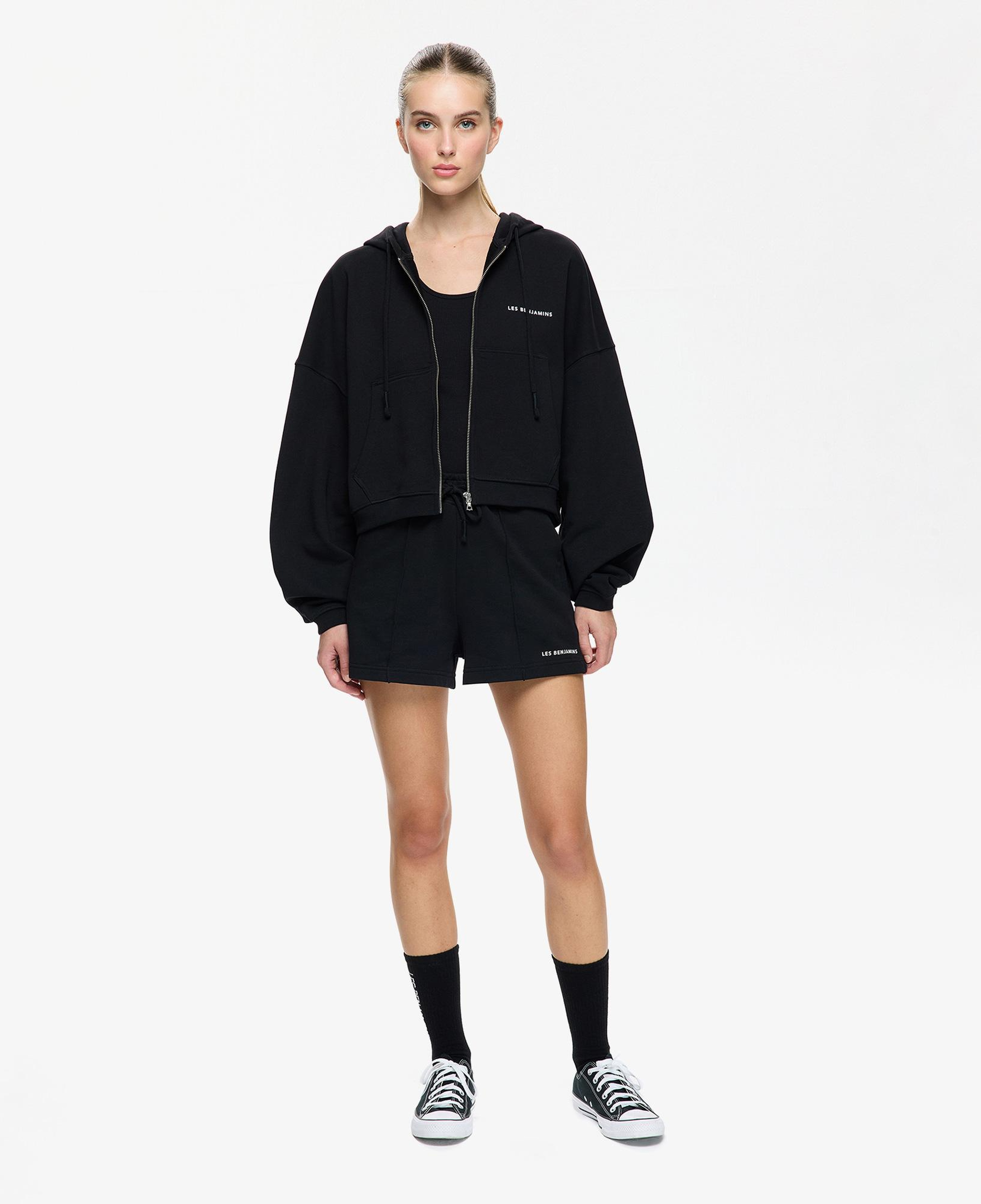 Les Benjamins Kadın Siyah Sweatshirt