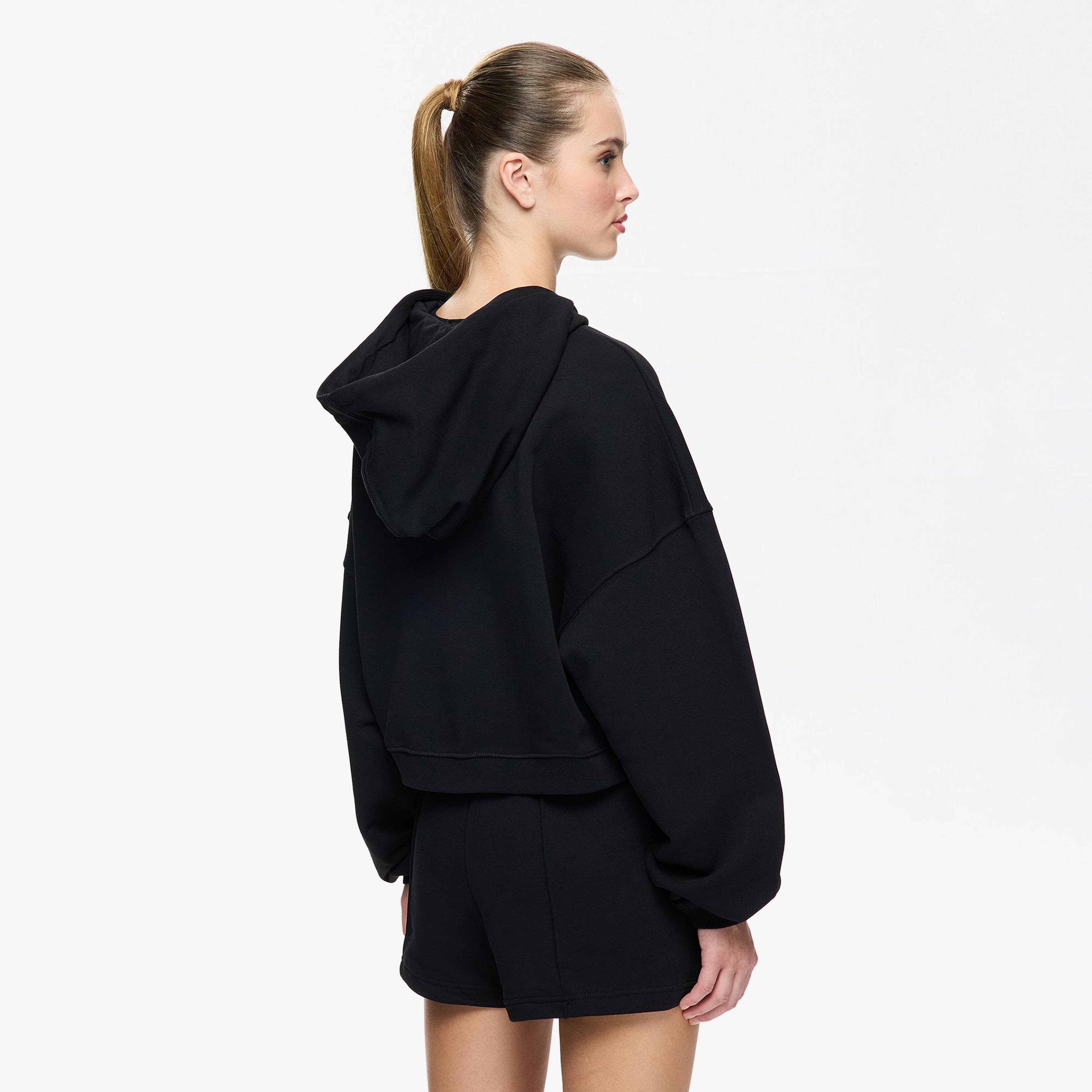 Les Benjamins Kadın Siyah Sweatshirt