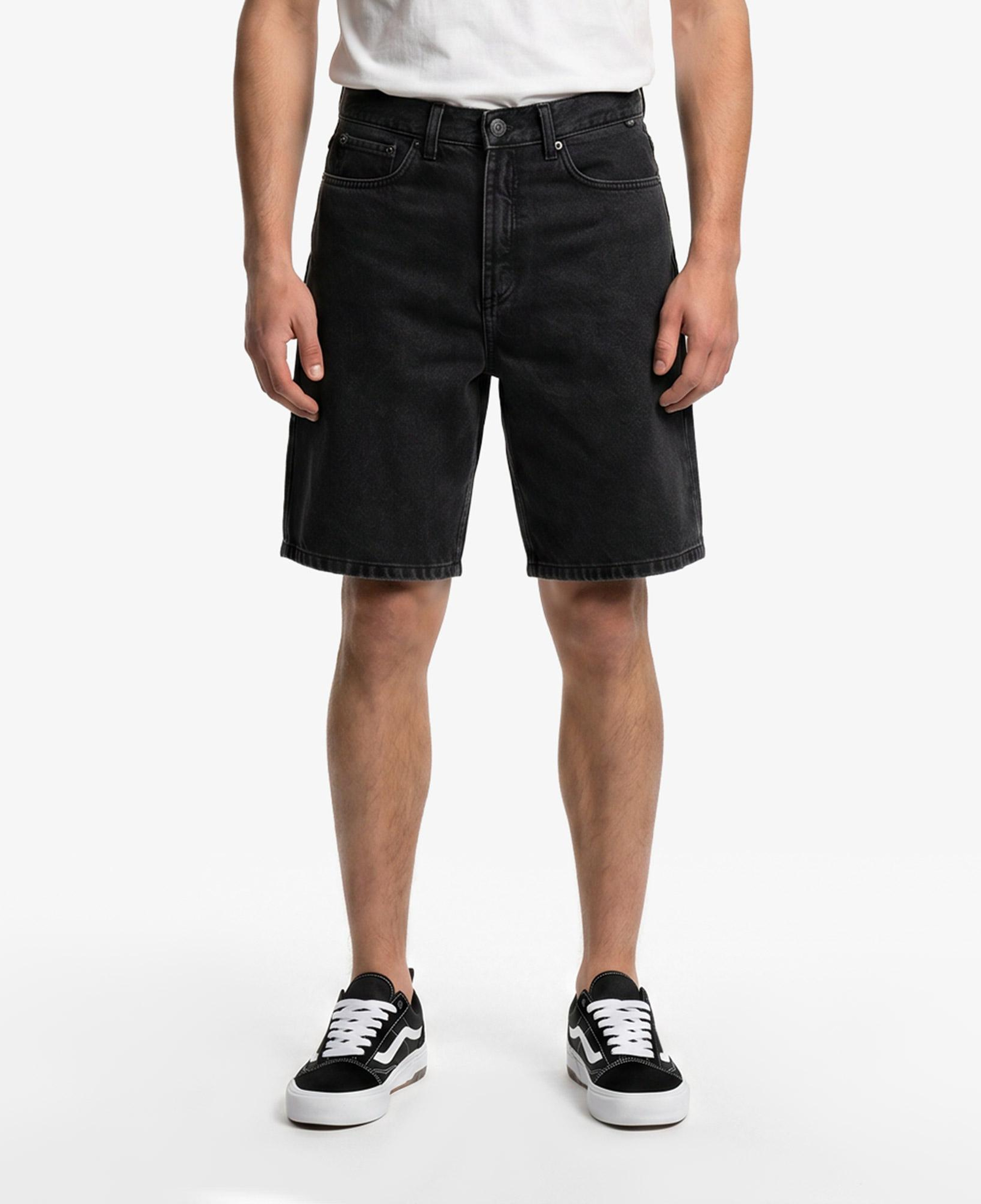 Vans Check-5 Baggy Denim Erkek Siyah Şort