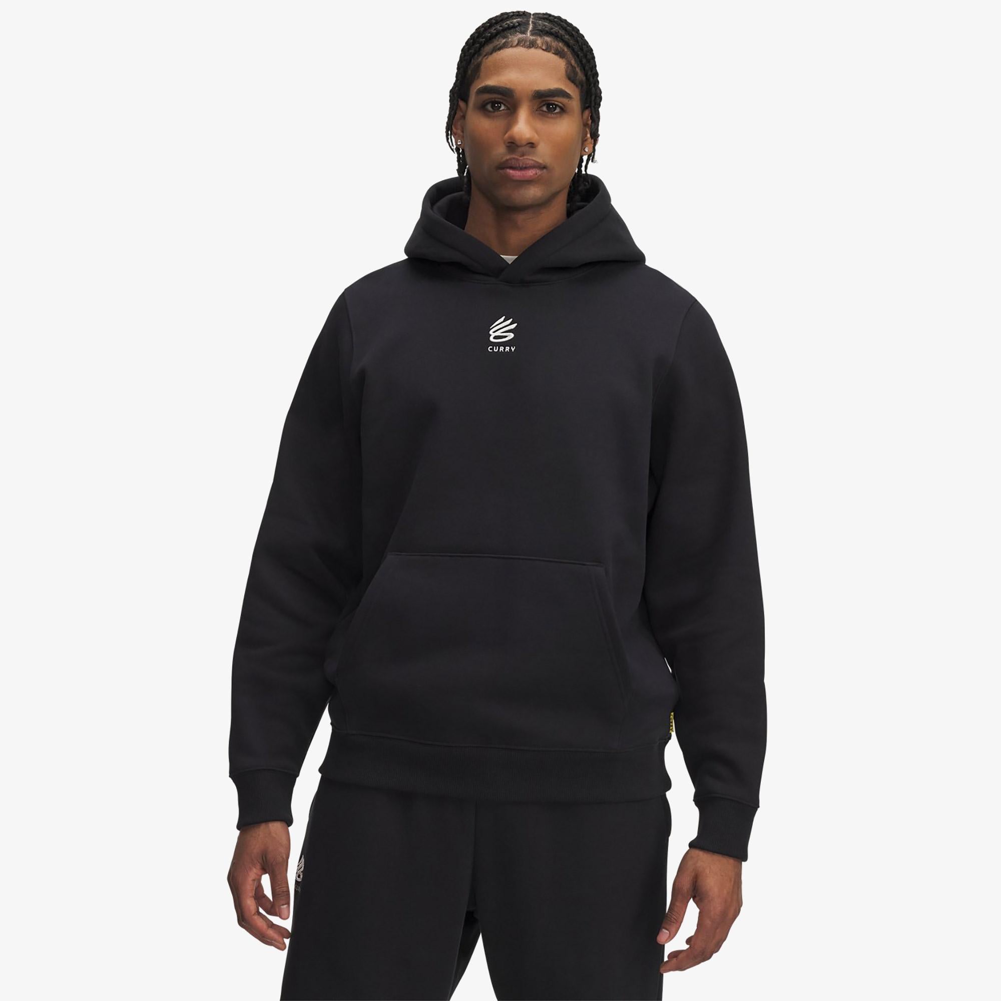 Under Armour Curry Splash Erkek Siyah Sweatshirt