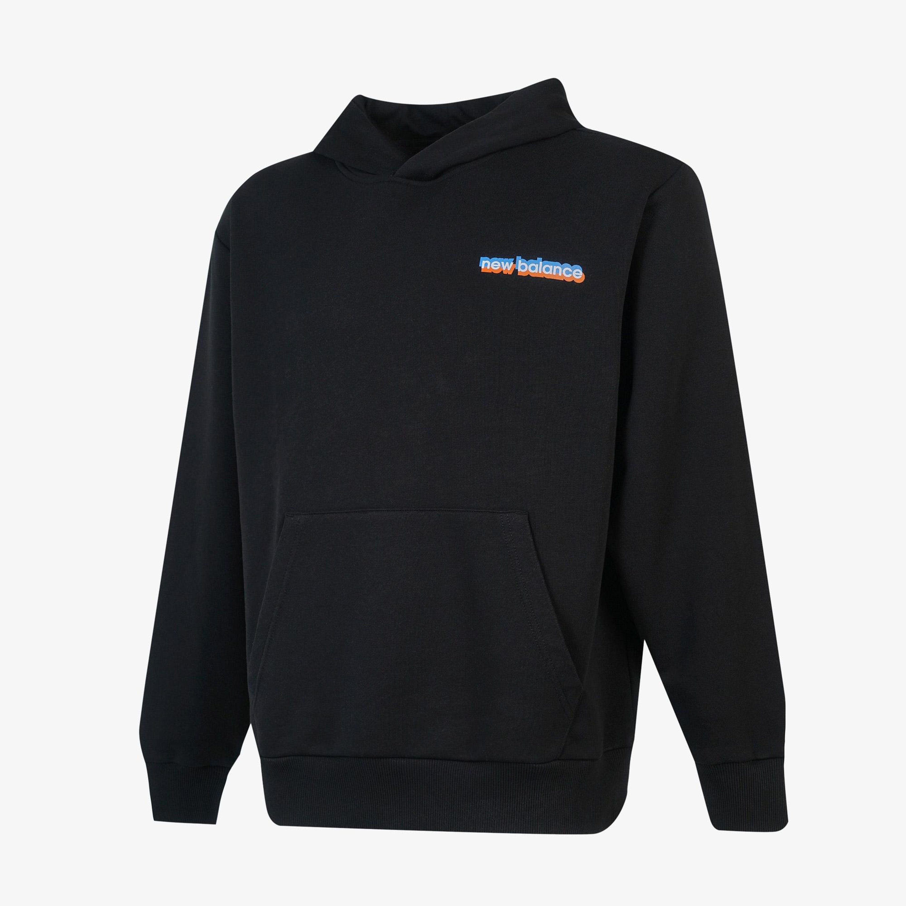 New Balance Lifestyle Erkek Siyah Sweatshirt
