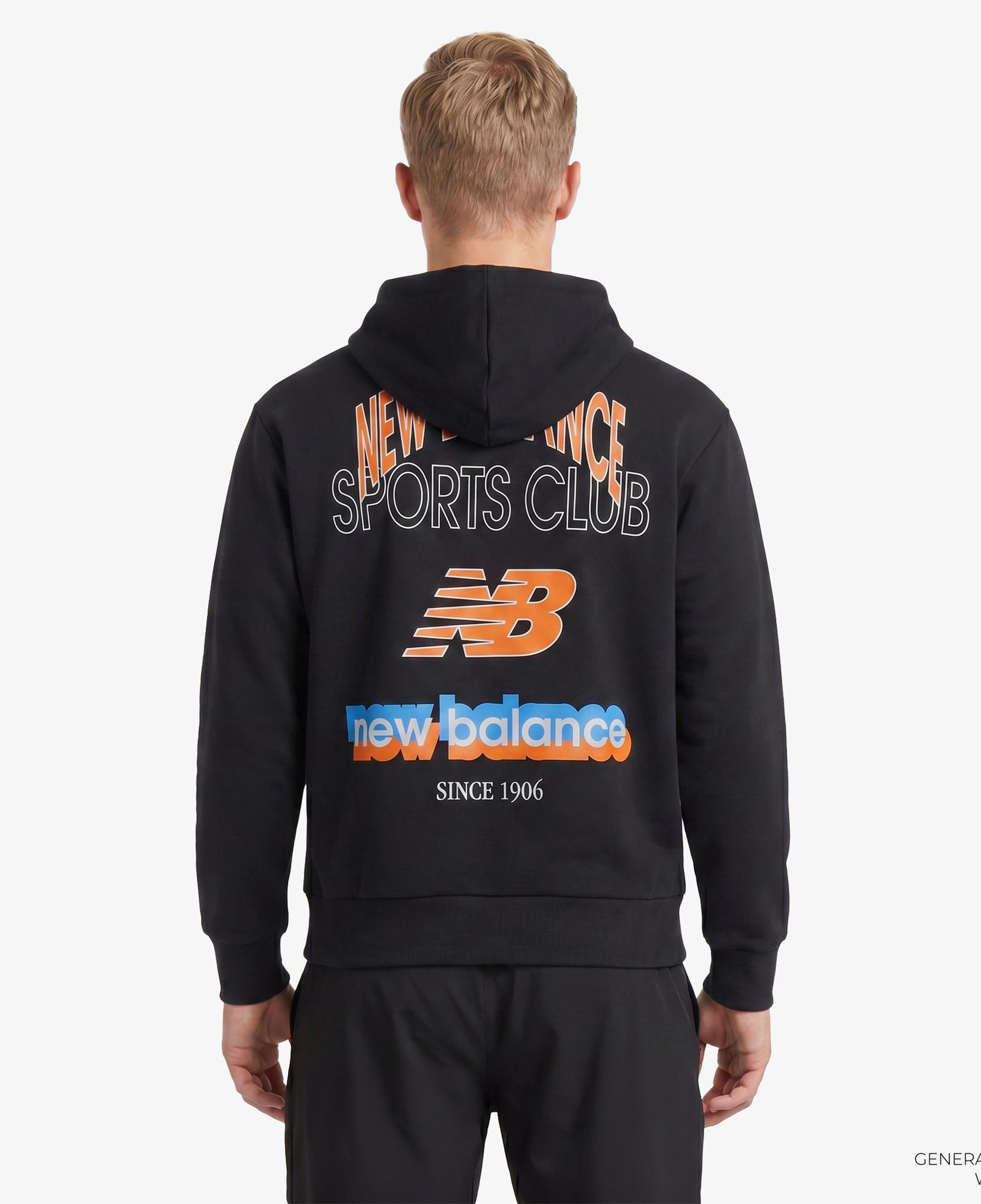 New Balance Lifestyle Erkek Siyah Sweatshirt