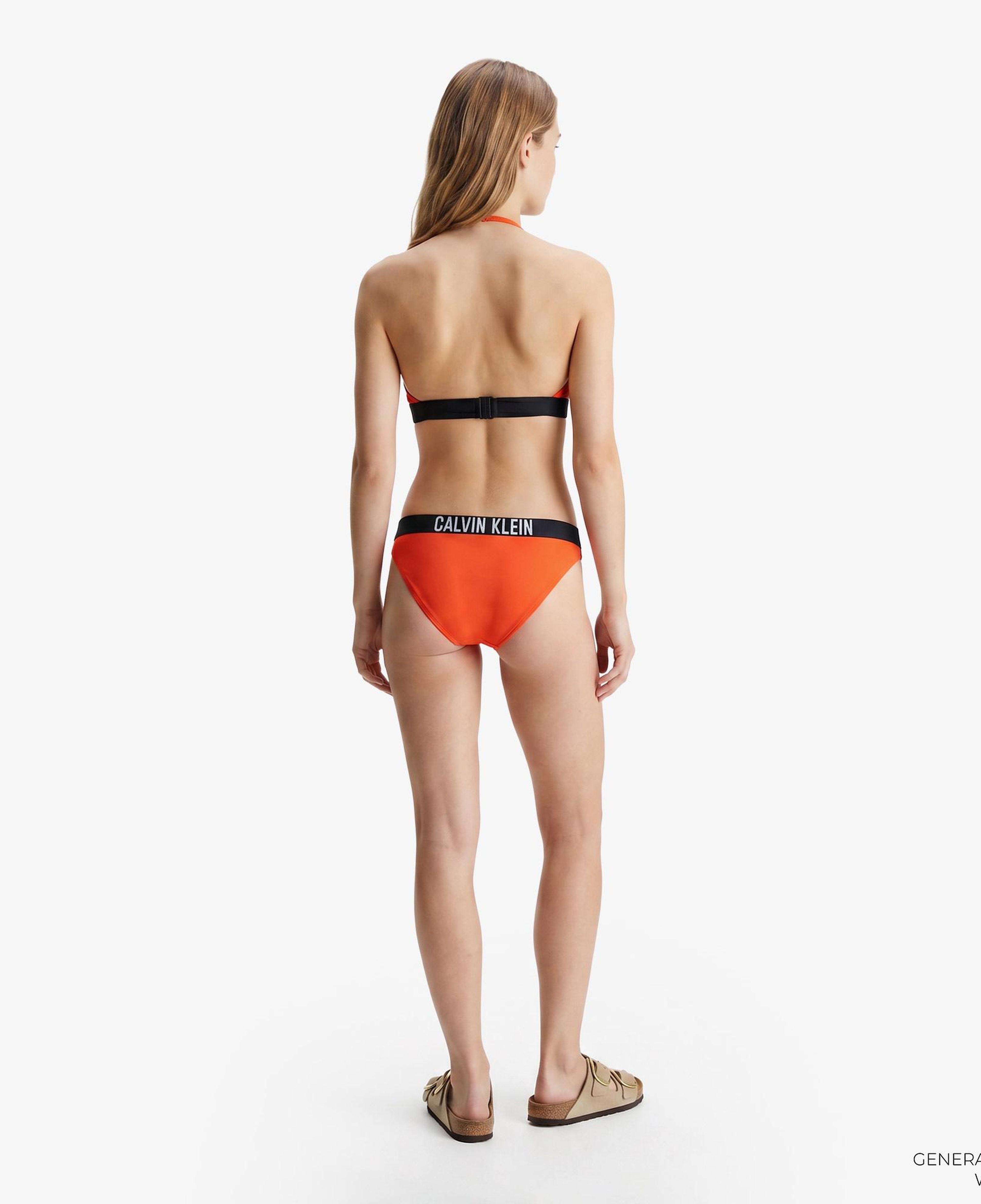 Calvin Klein Triangle Çocuk Kırmızı Bikini Üstü