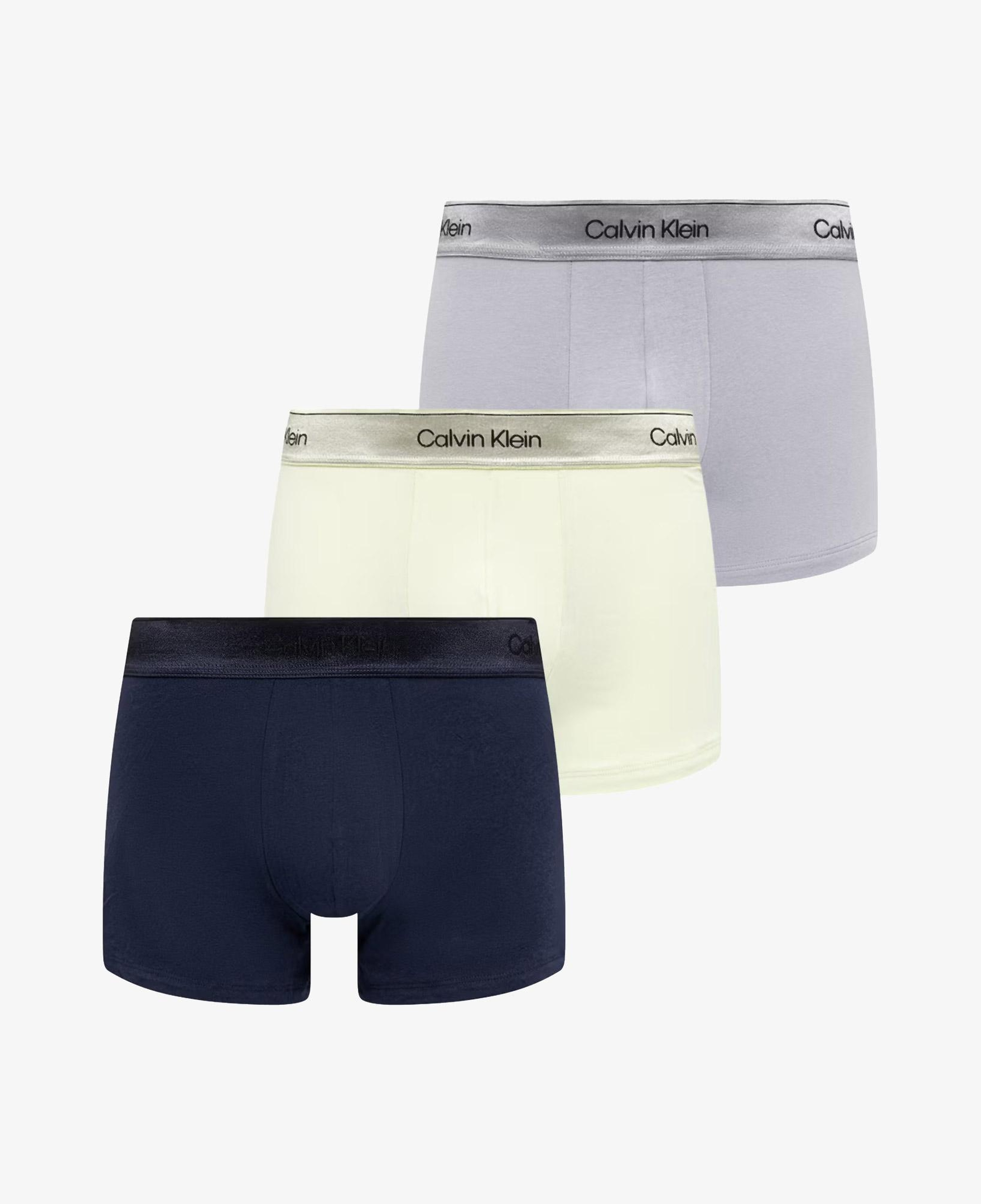 Calvin Klein Trunk 3'lü Erkek Yeşil Boxer
