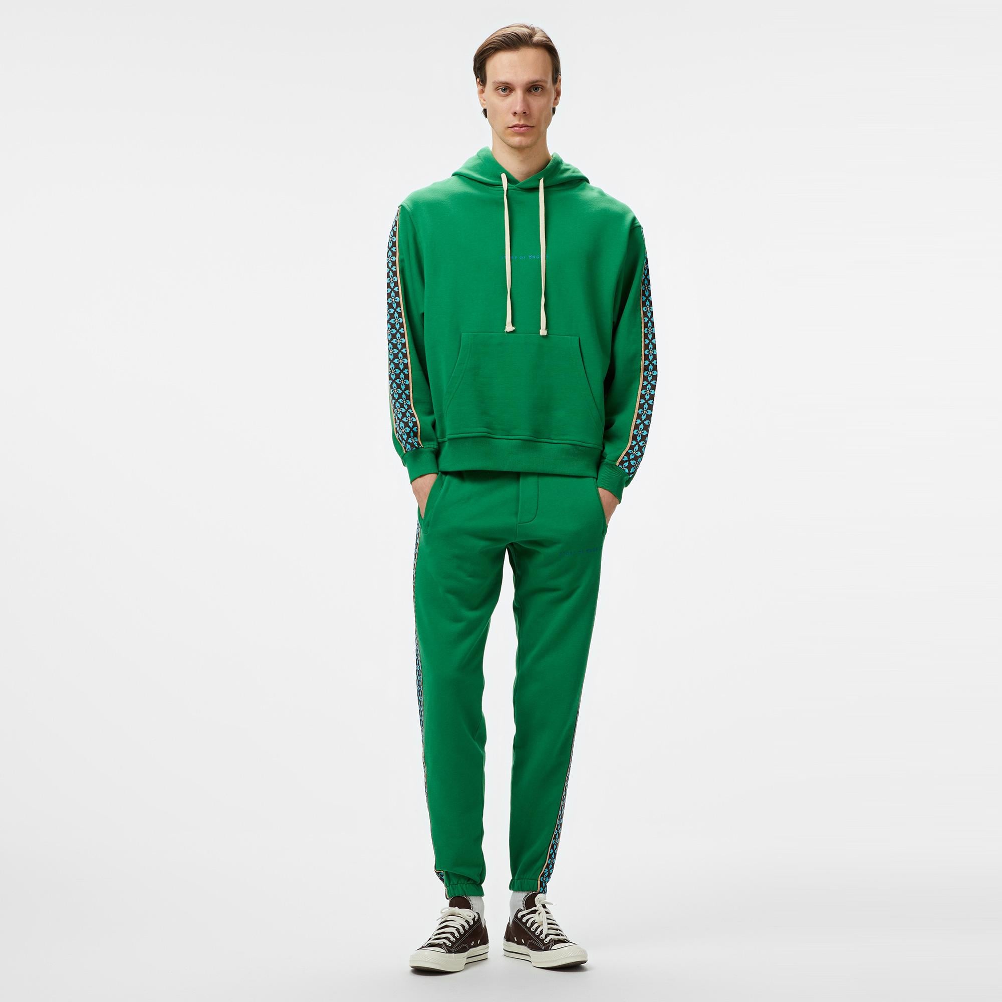 Story Of Angels Budha Dream Romance Erkek Yeşil Hoodie