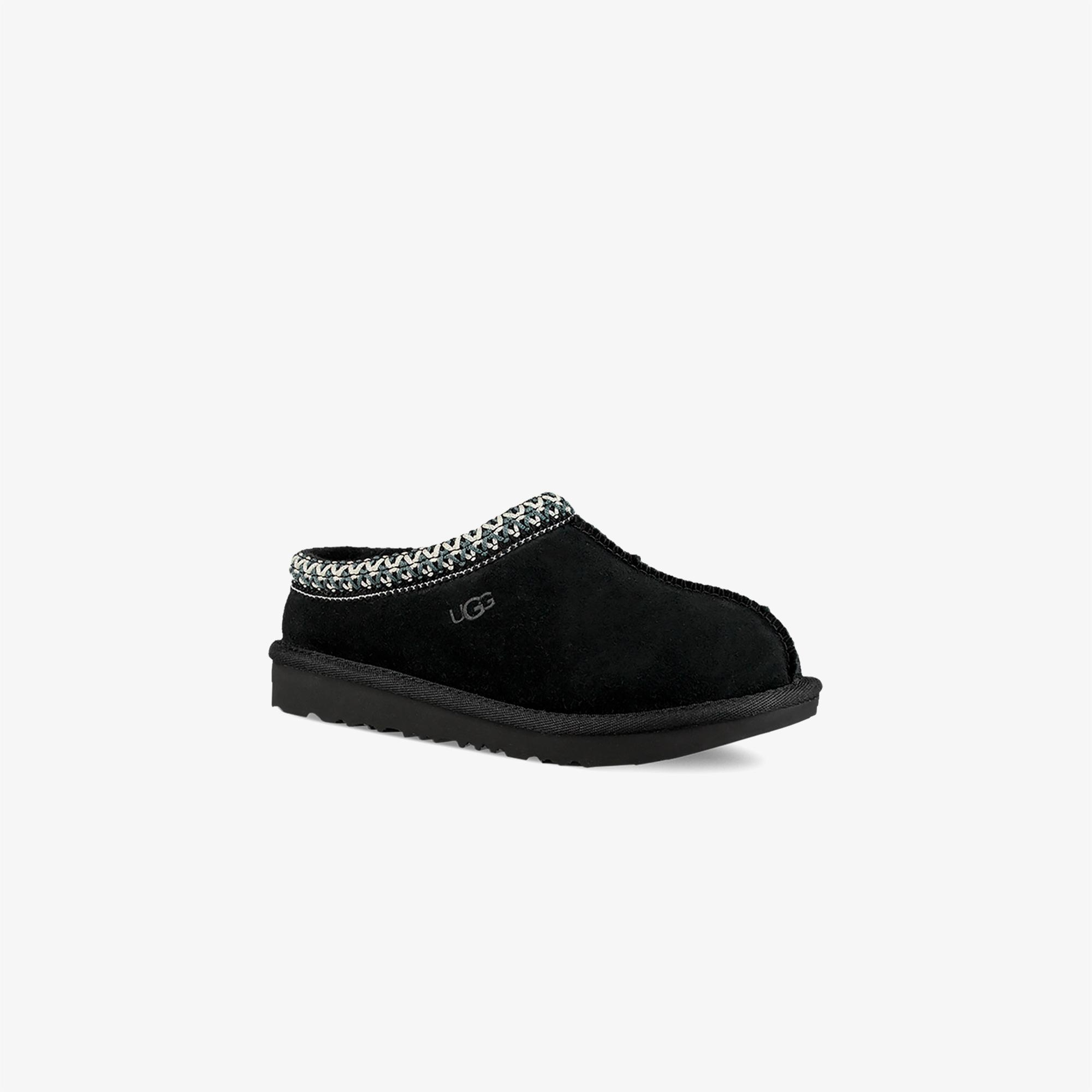 UGG Tasman Çocuk Siyah Terlik