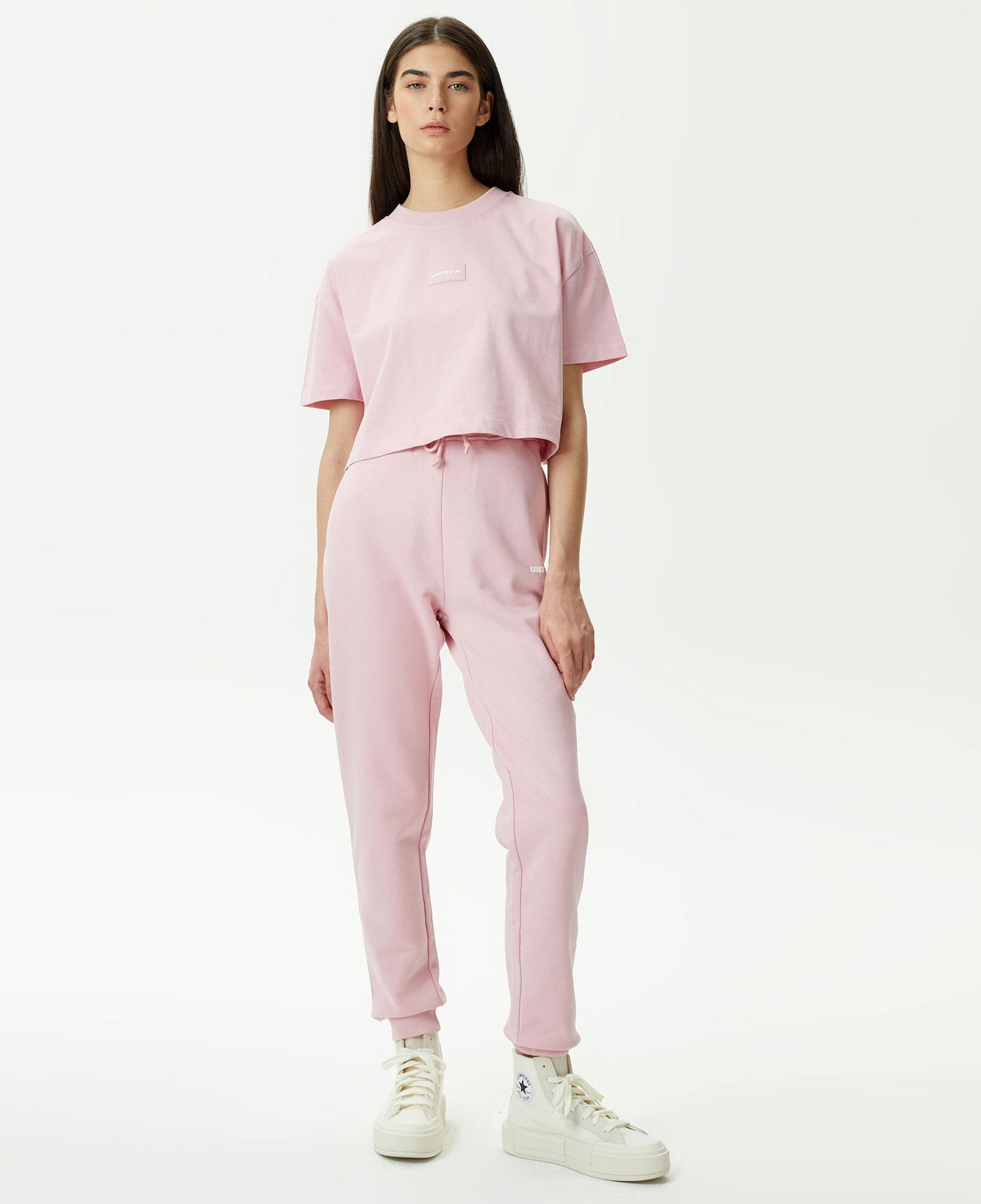 UNITED4 Classic Kadın Pembe Eşofman Altı