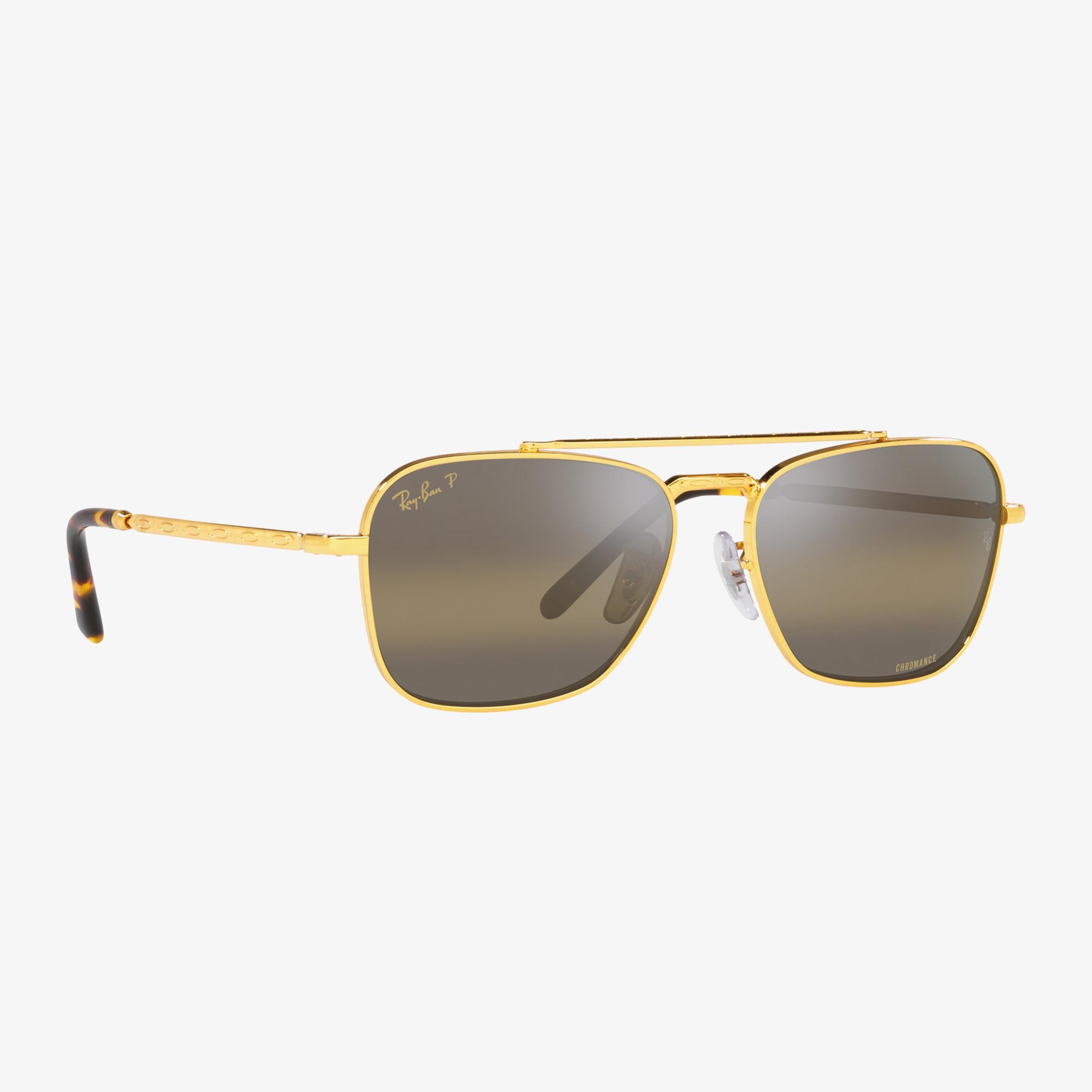 Ray-Ban New Caravan Unisex Altın Rengi Güneş Gözlüğü