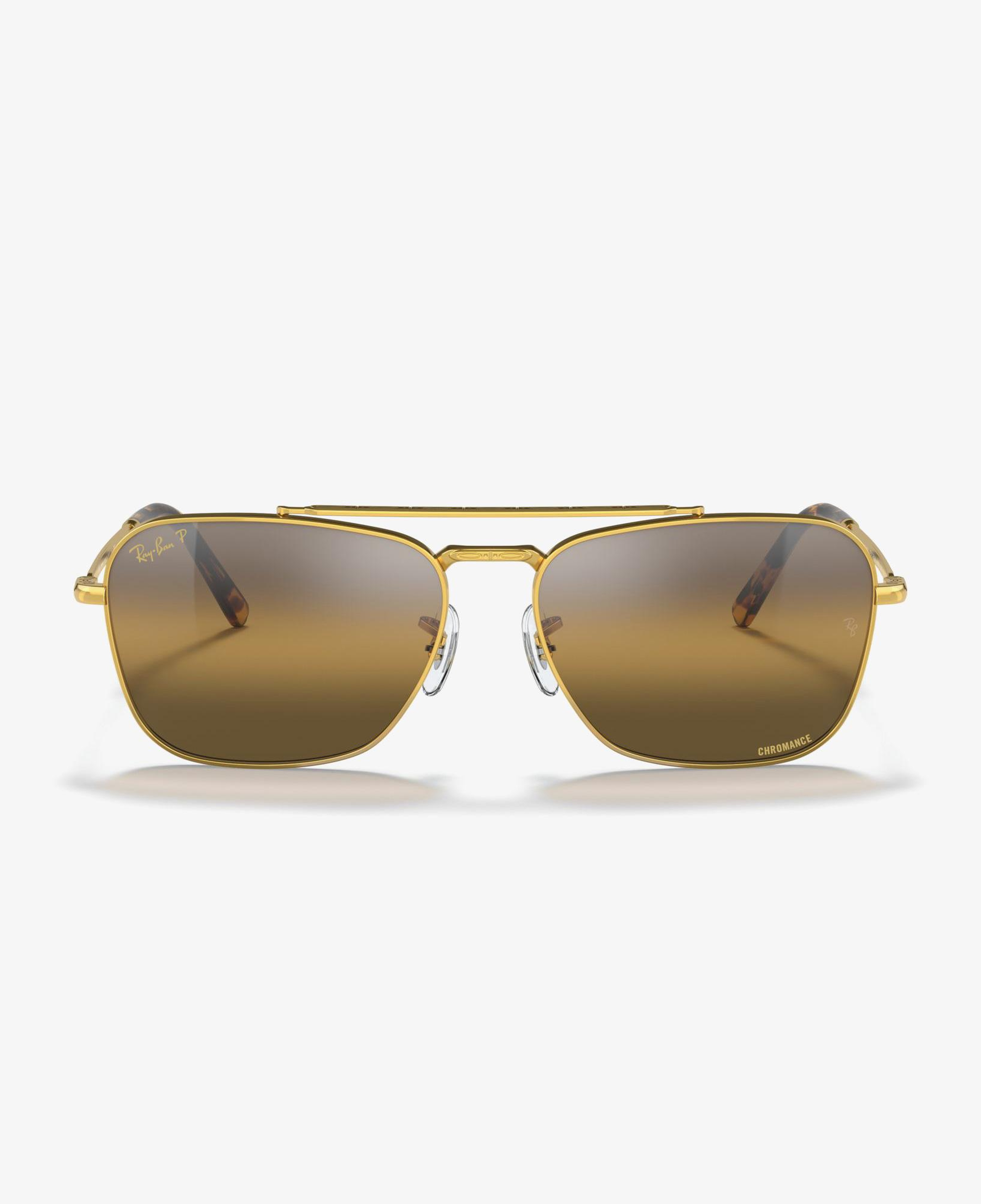 Ray-Ban New Caravan Unisex Altın Rengi Güneş Gözlüğü