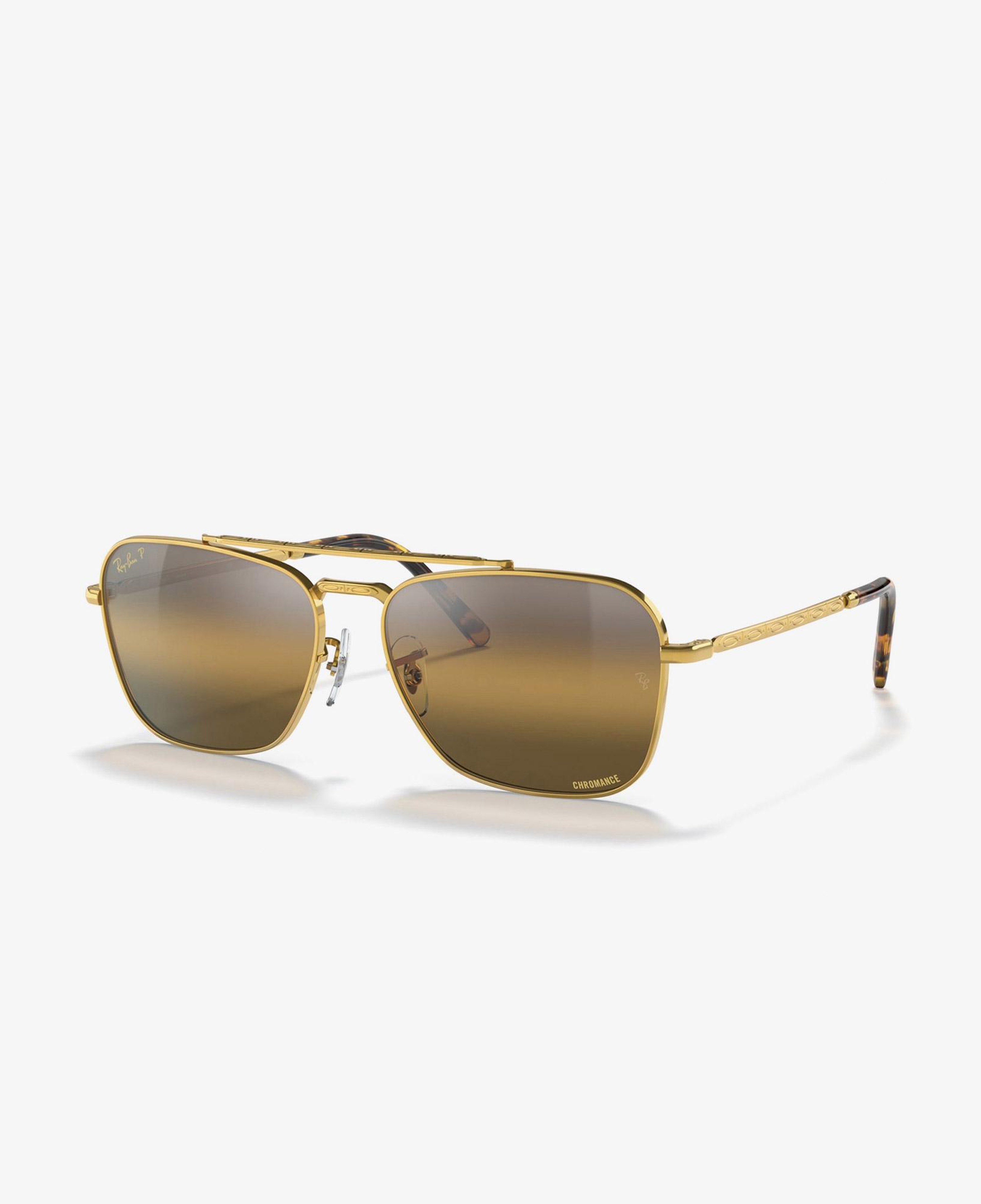 Ray-Ban New Caravan Unisex Altın Rengi Güneş Gözlüğü
