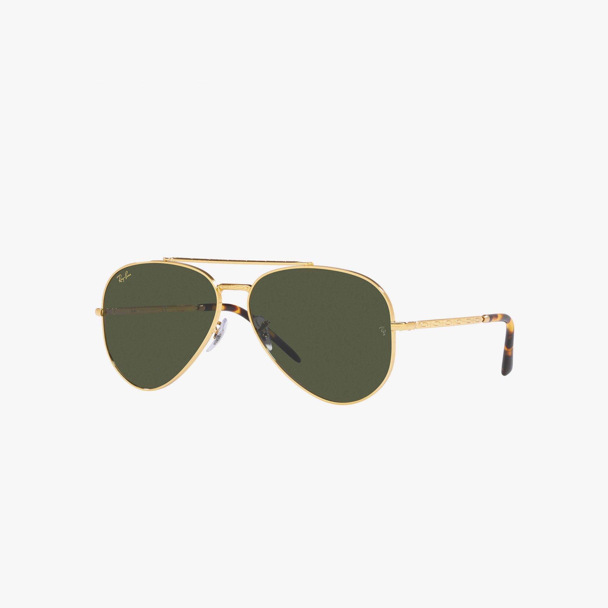 Ray-Ban New Aviator Unisex Altın Rengi Güneş Gözlüğü