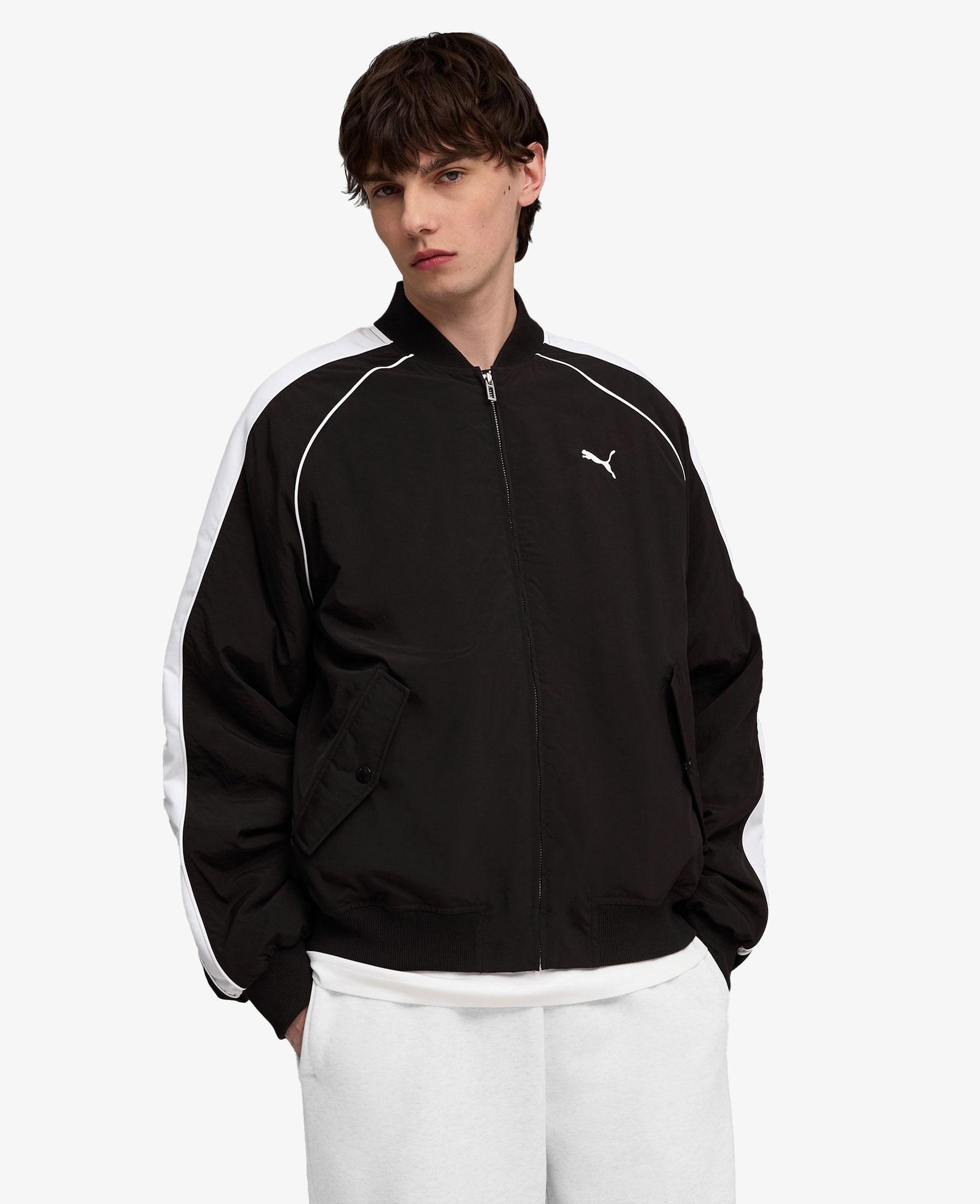 Puma T7 Bomber Unisex Siyah Ceket