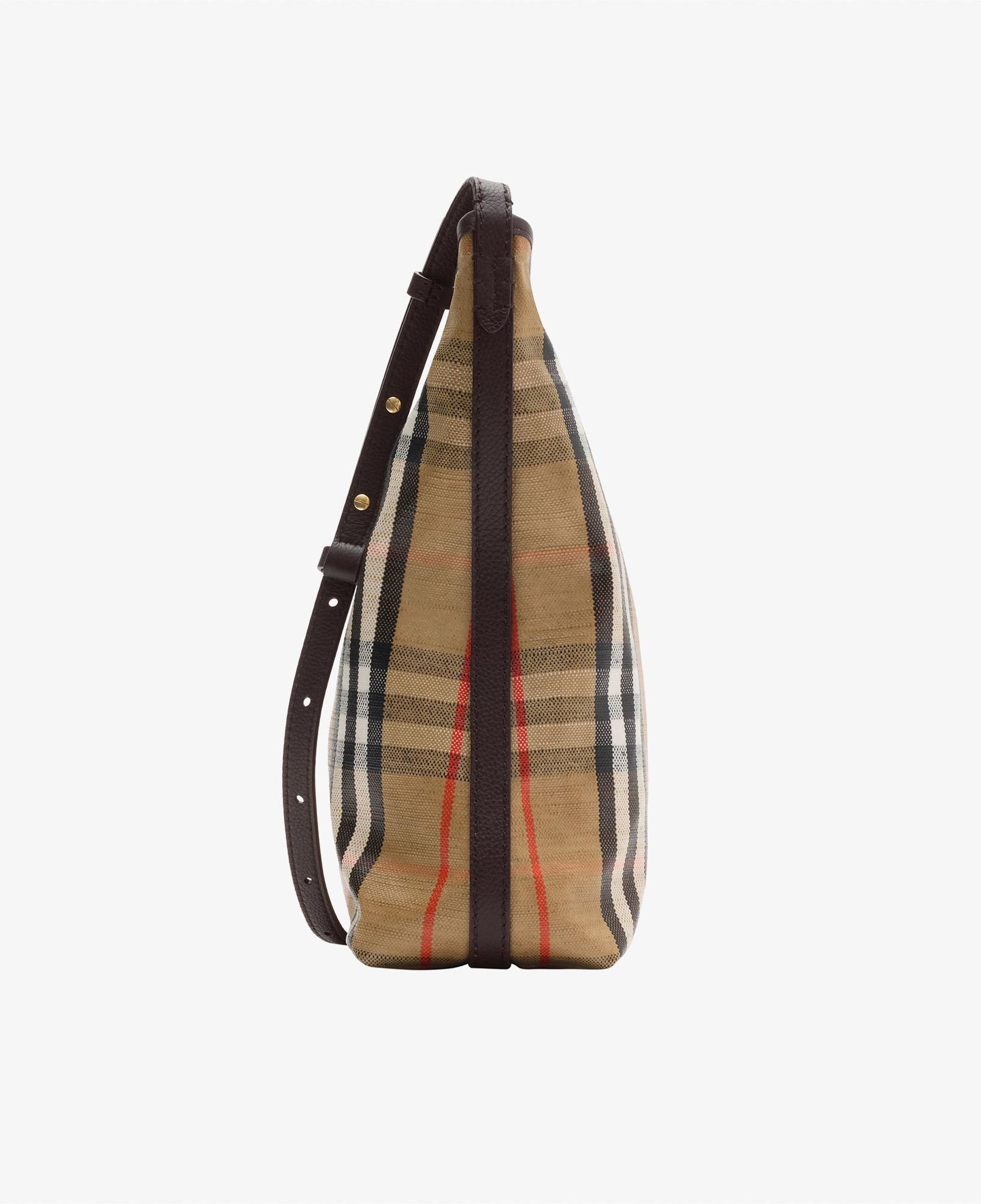 Burberry Highlands Kadın Bej Keten Çanta