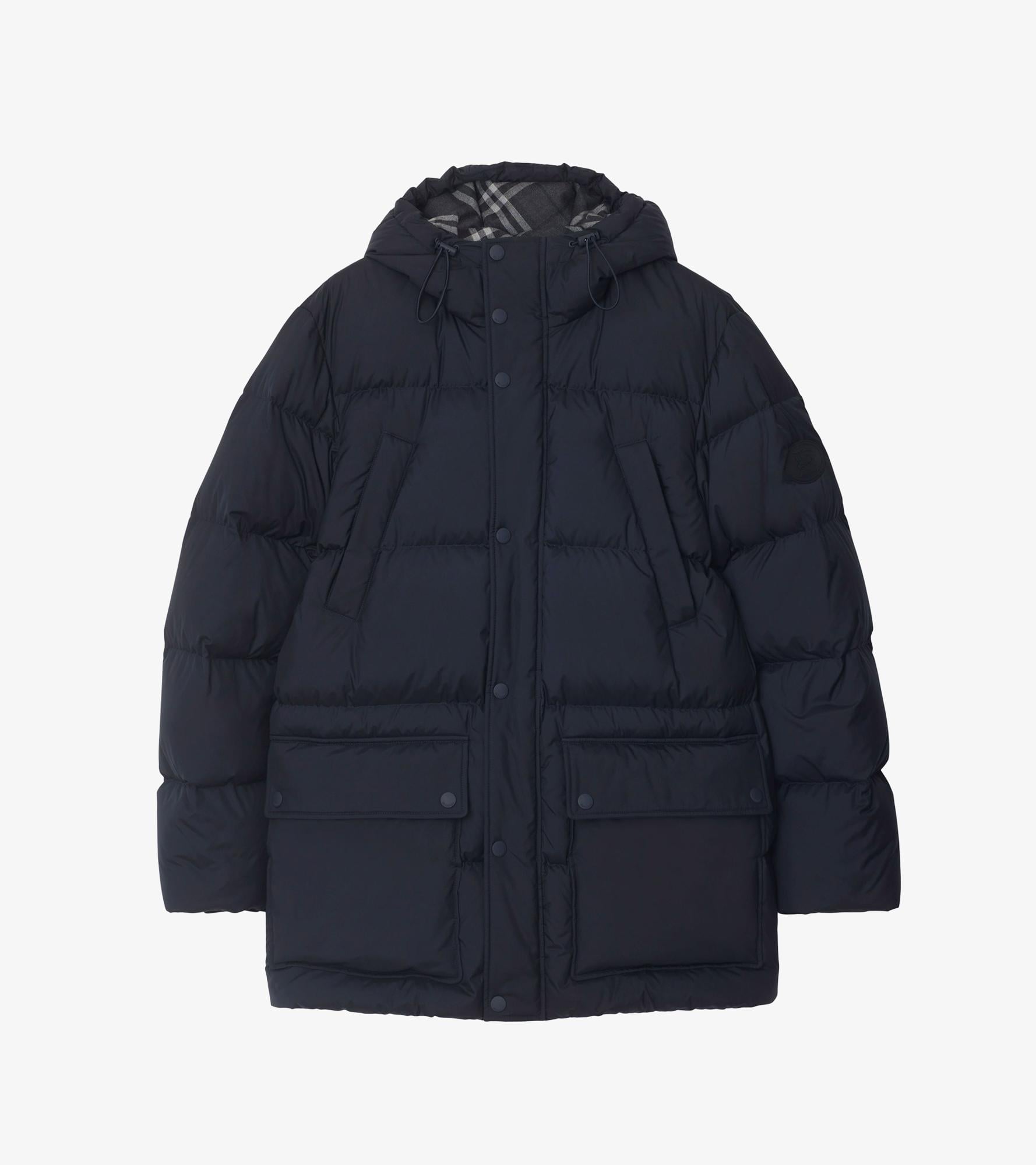 Burberry Burford Erkek Lacivert Mont