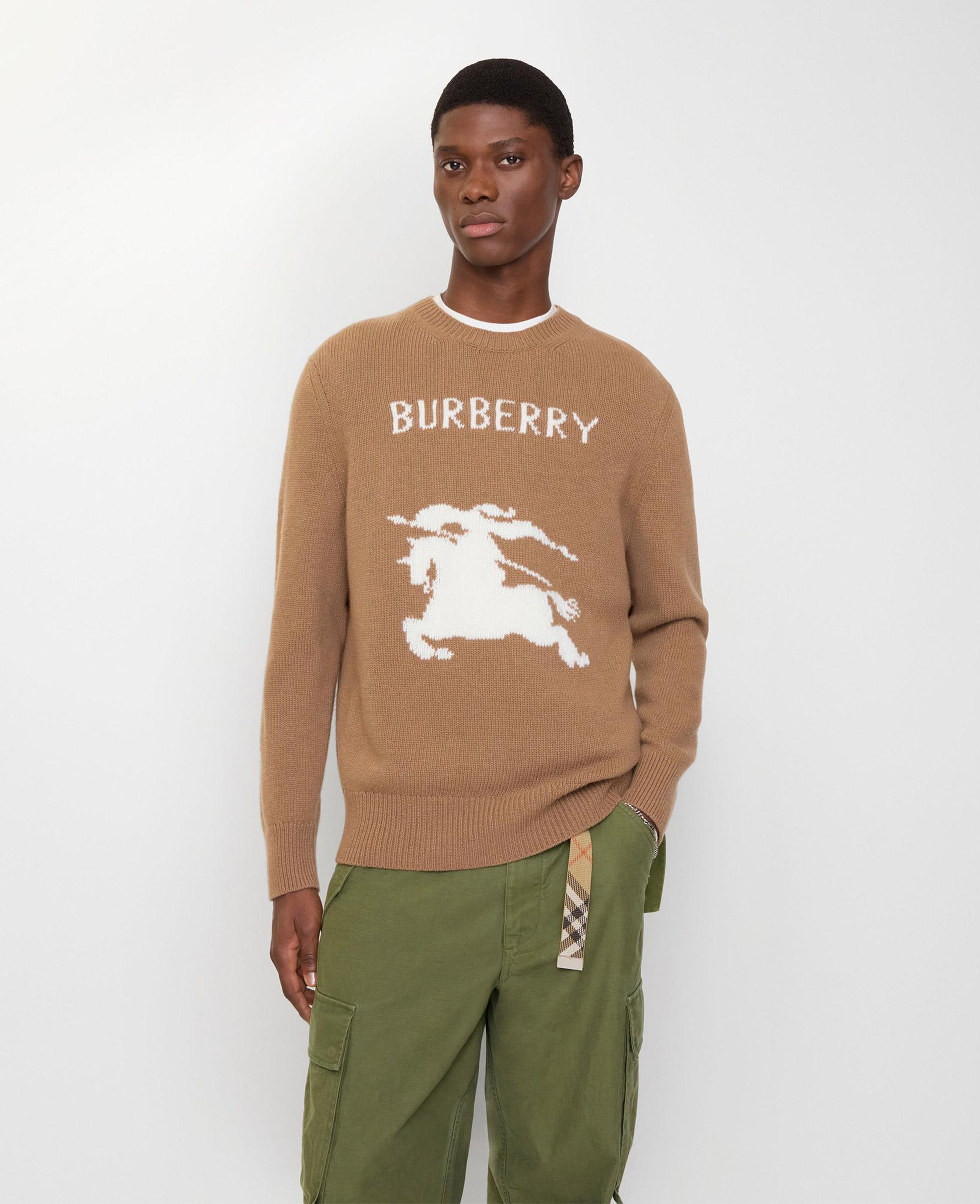 Burberry Bobby Erkek Bej Triko