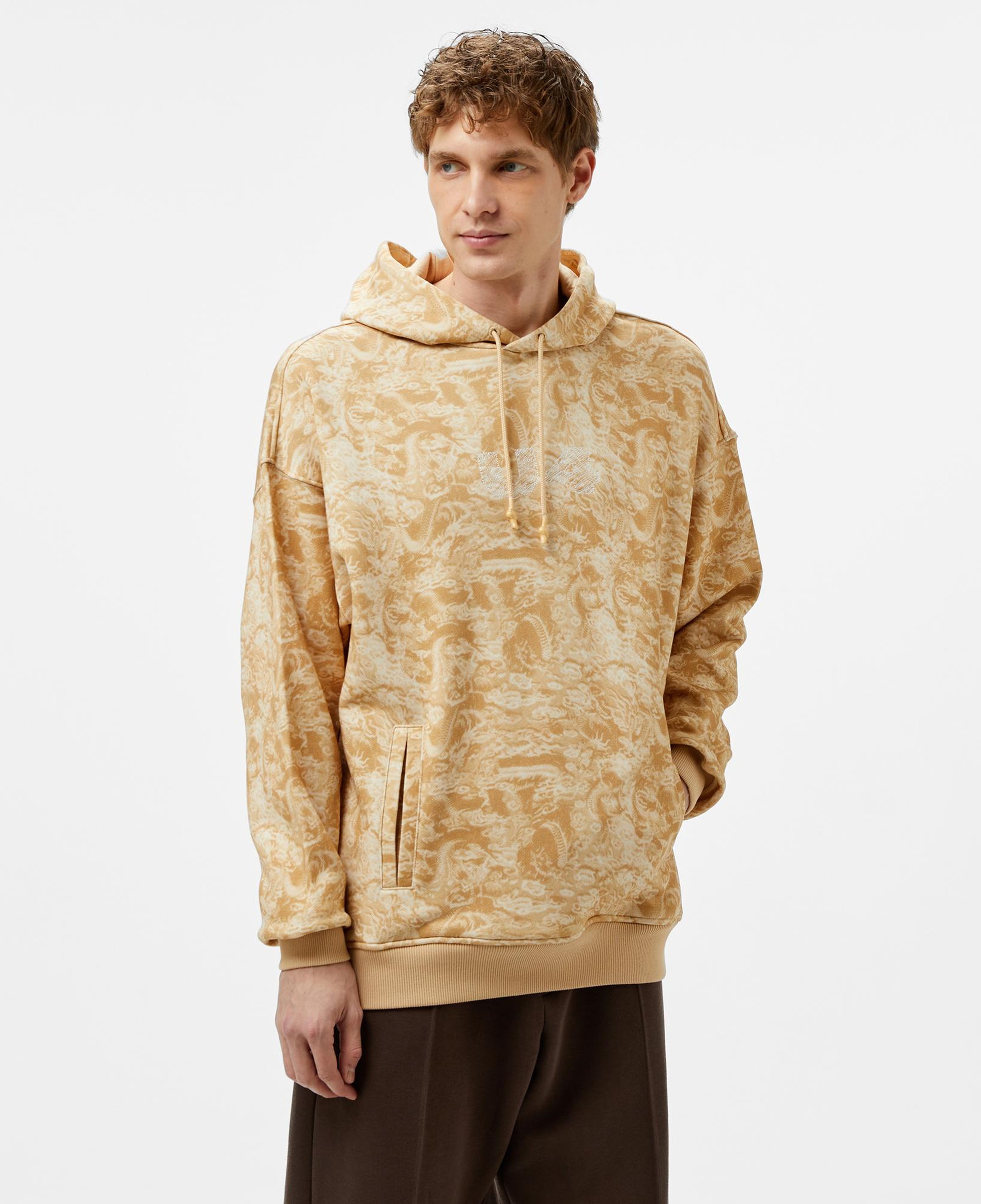 UNITED4 Erkek Krem Sweatshirt