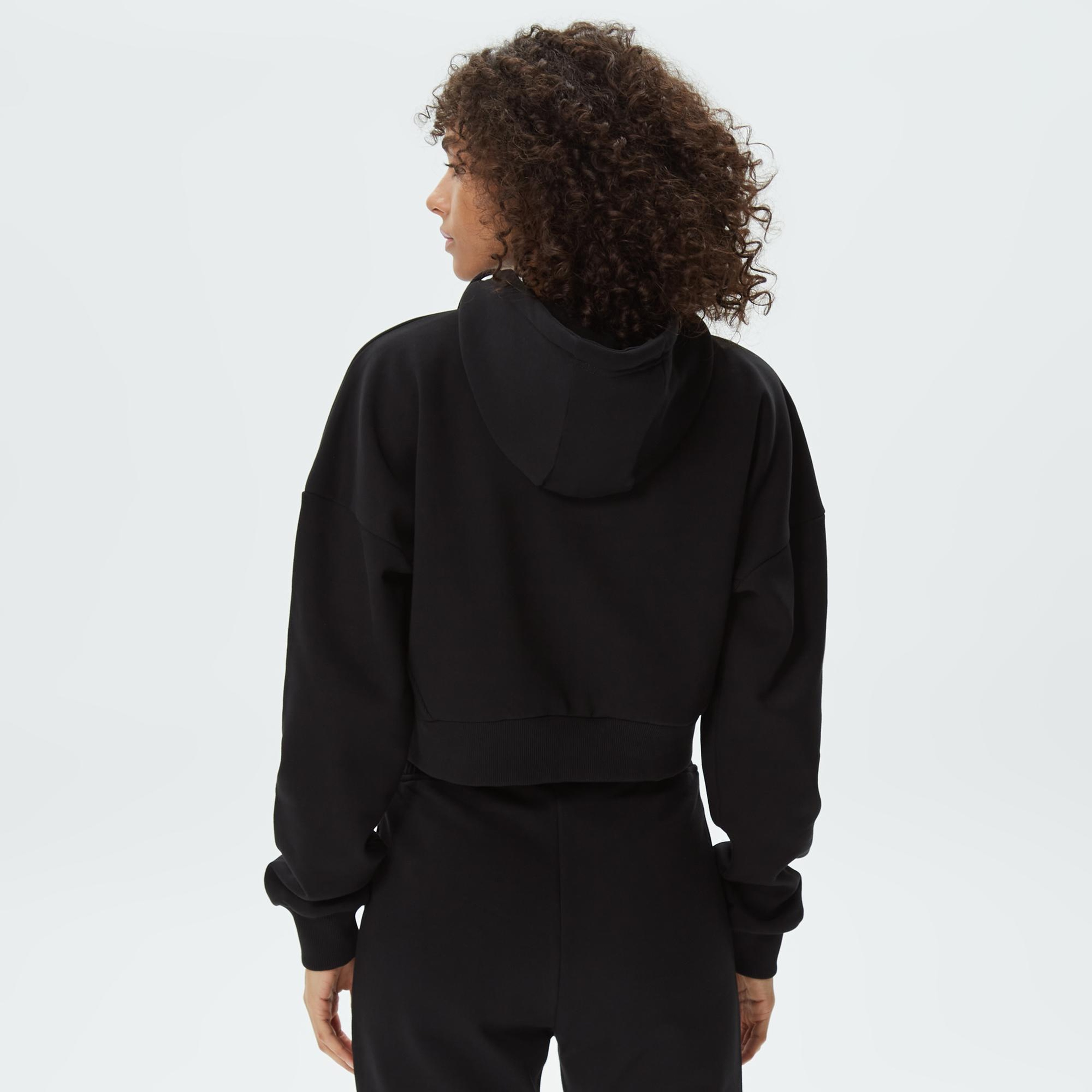 UNITED4 Kadın Siyah Sweatshirt