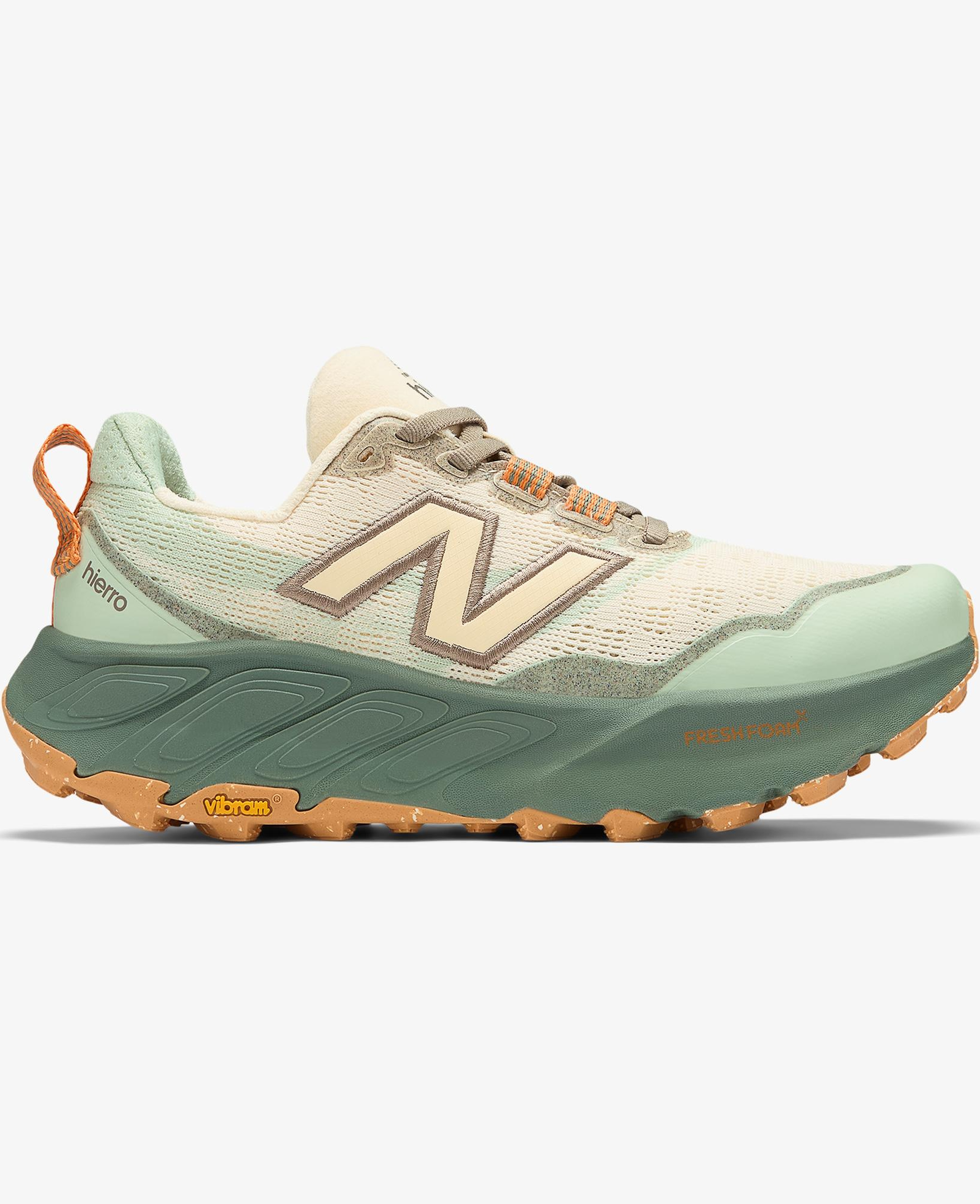 New Balance Fresh Foam X Hierro v9 Kadın Krem Koşu Ayakkabısı