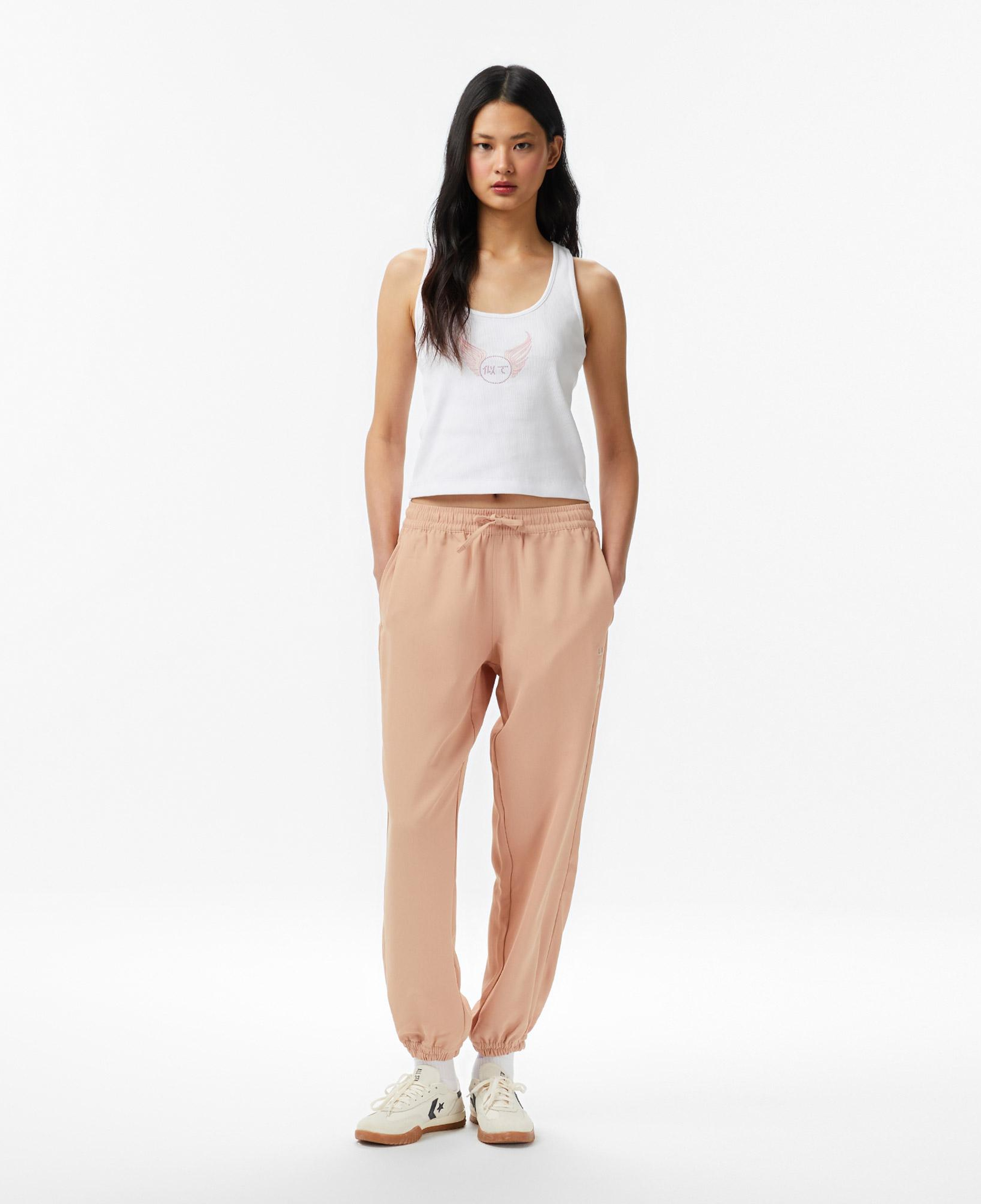 UNITED4 Regular Fit Kadın Pembe Eşofman Altı
