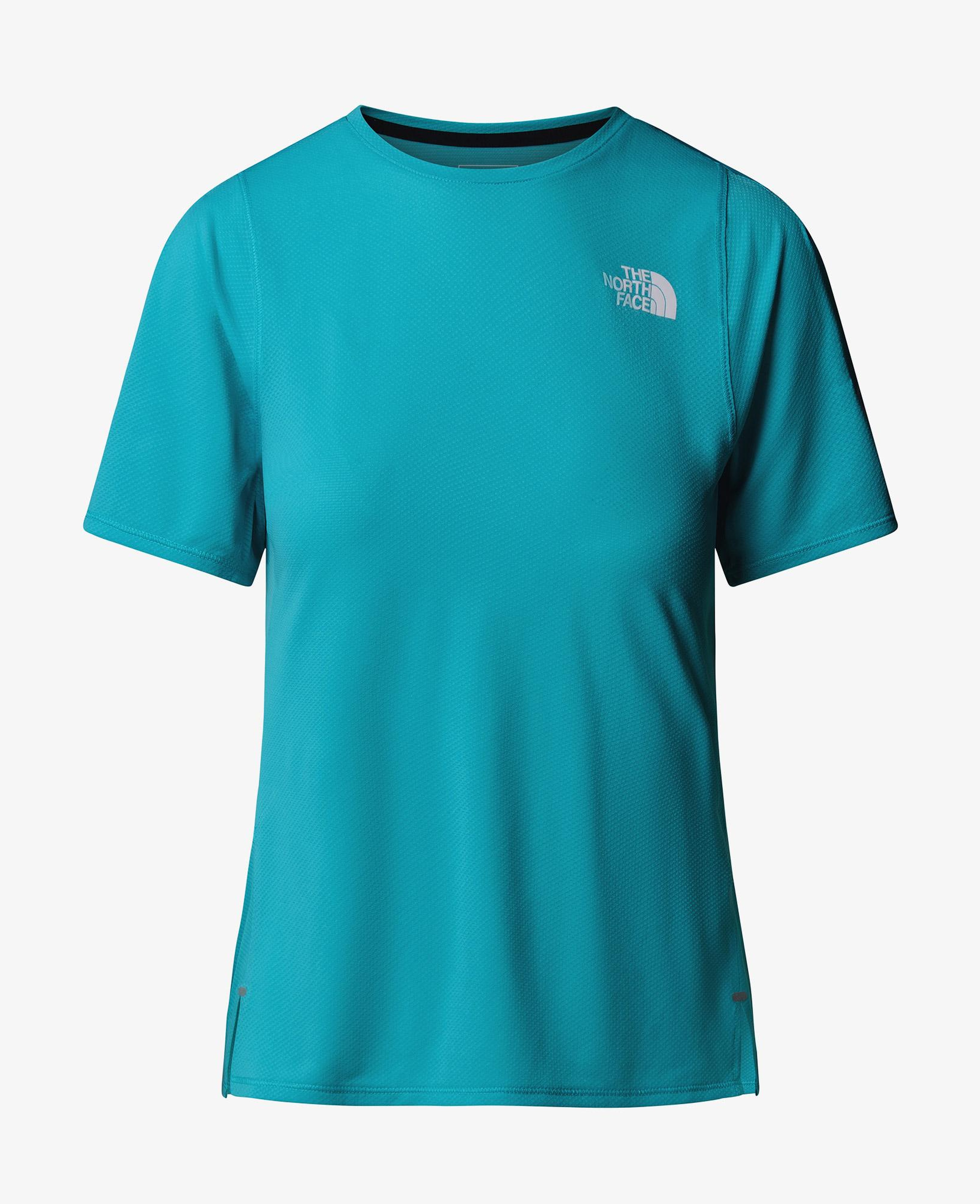 The North Face Summit Series High Trail Kadın Mavi Koşu T-Shirt