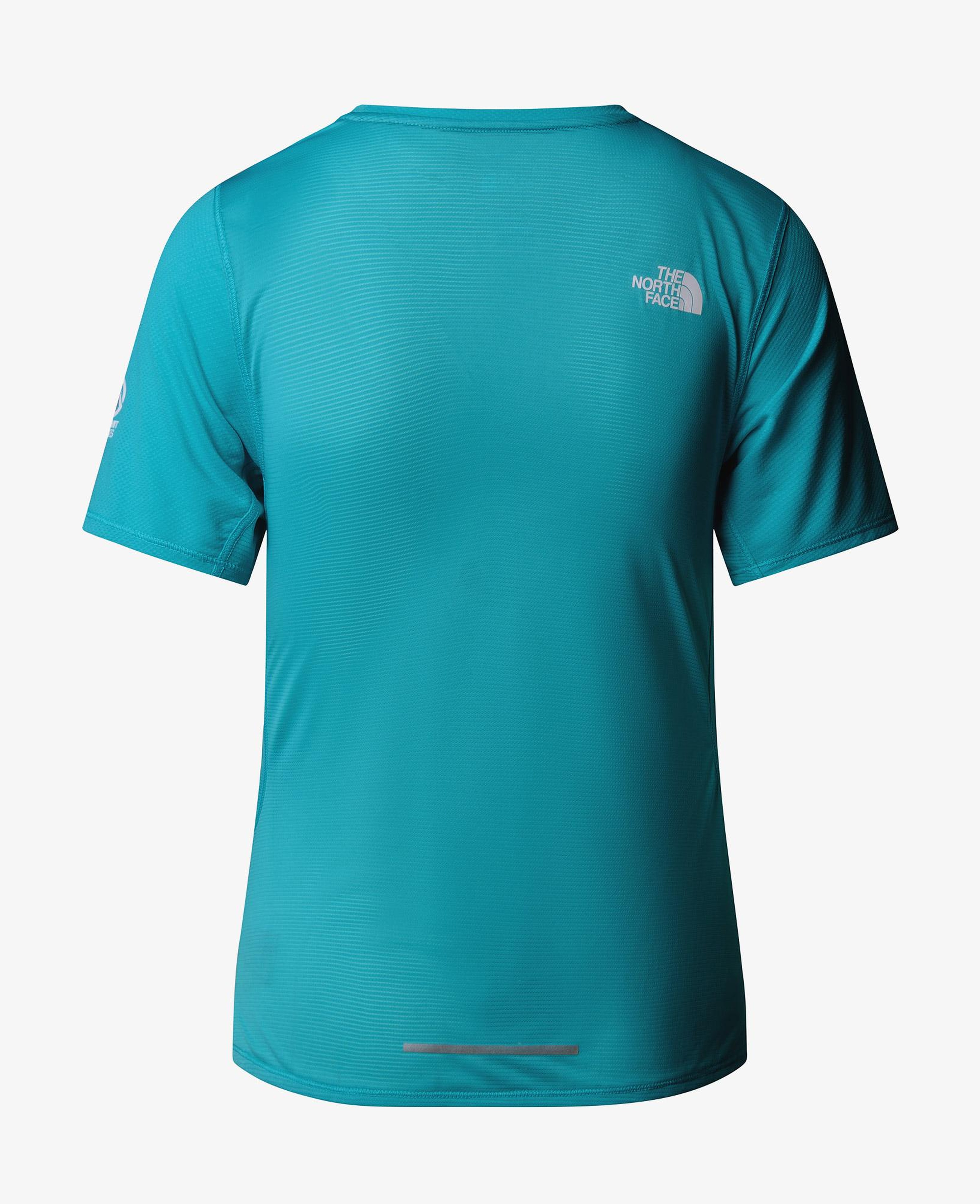 The North Face Summit Series High Trail Kadın Mavi Koşu T-Shirt