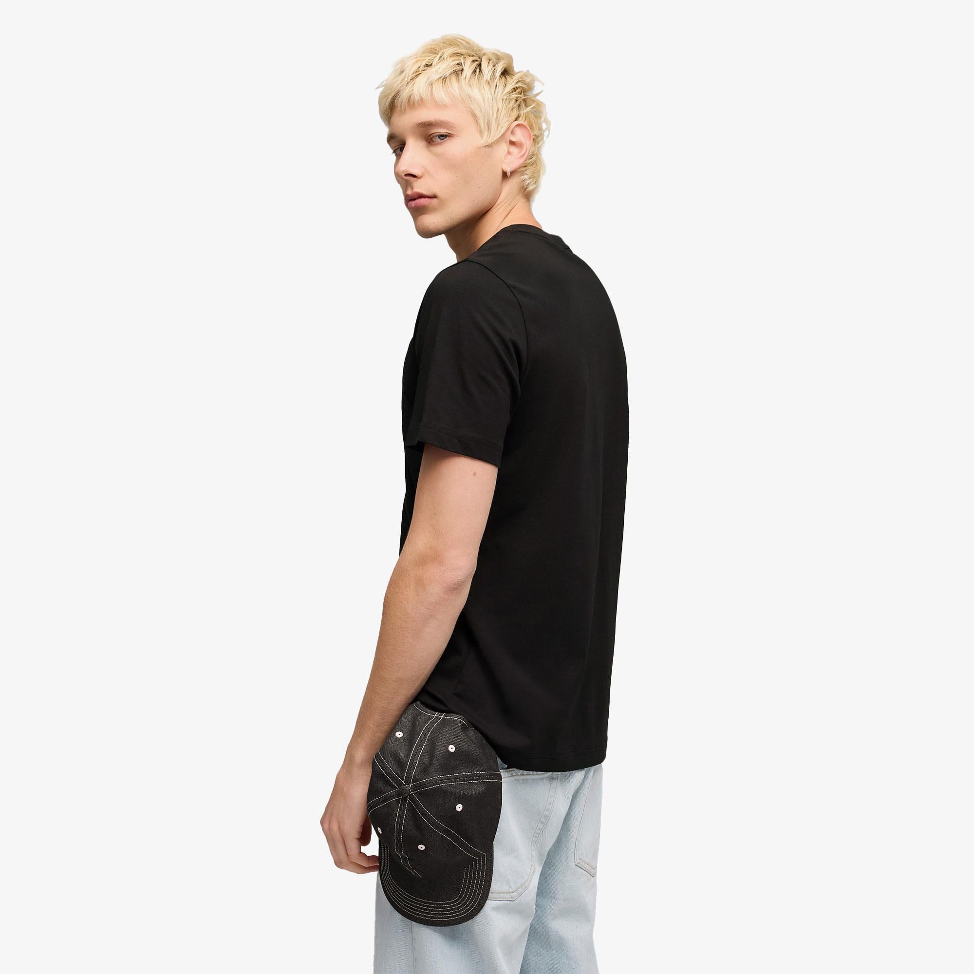 Puma Graphic  Erkek Siyah T-Shirt