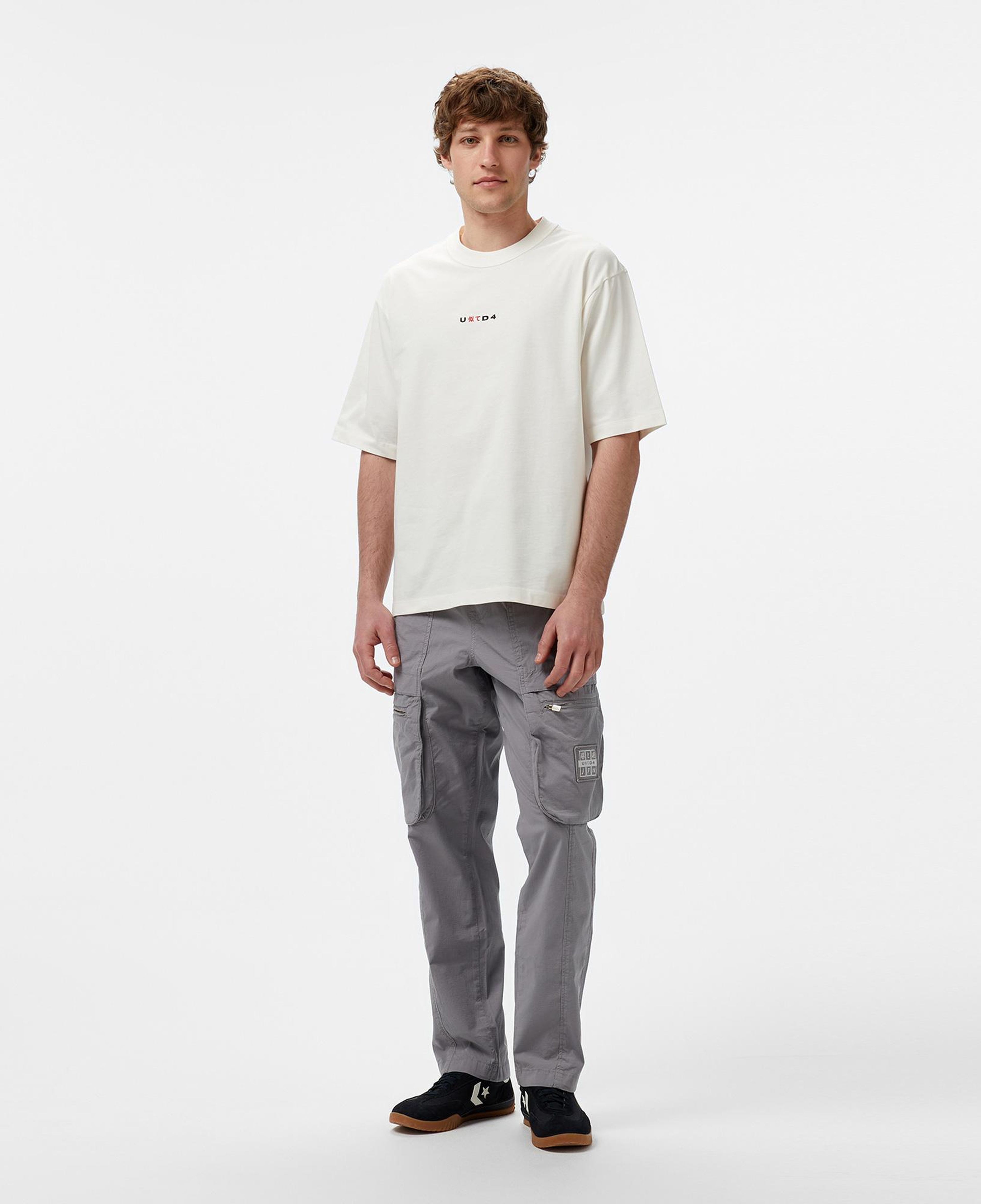 UNITED4 Erkek Bej T-Shirt