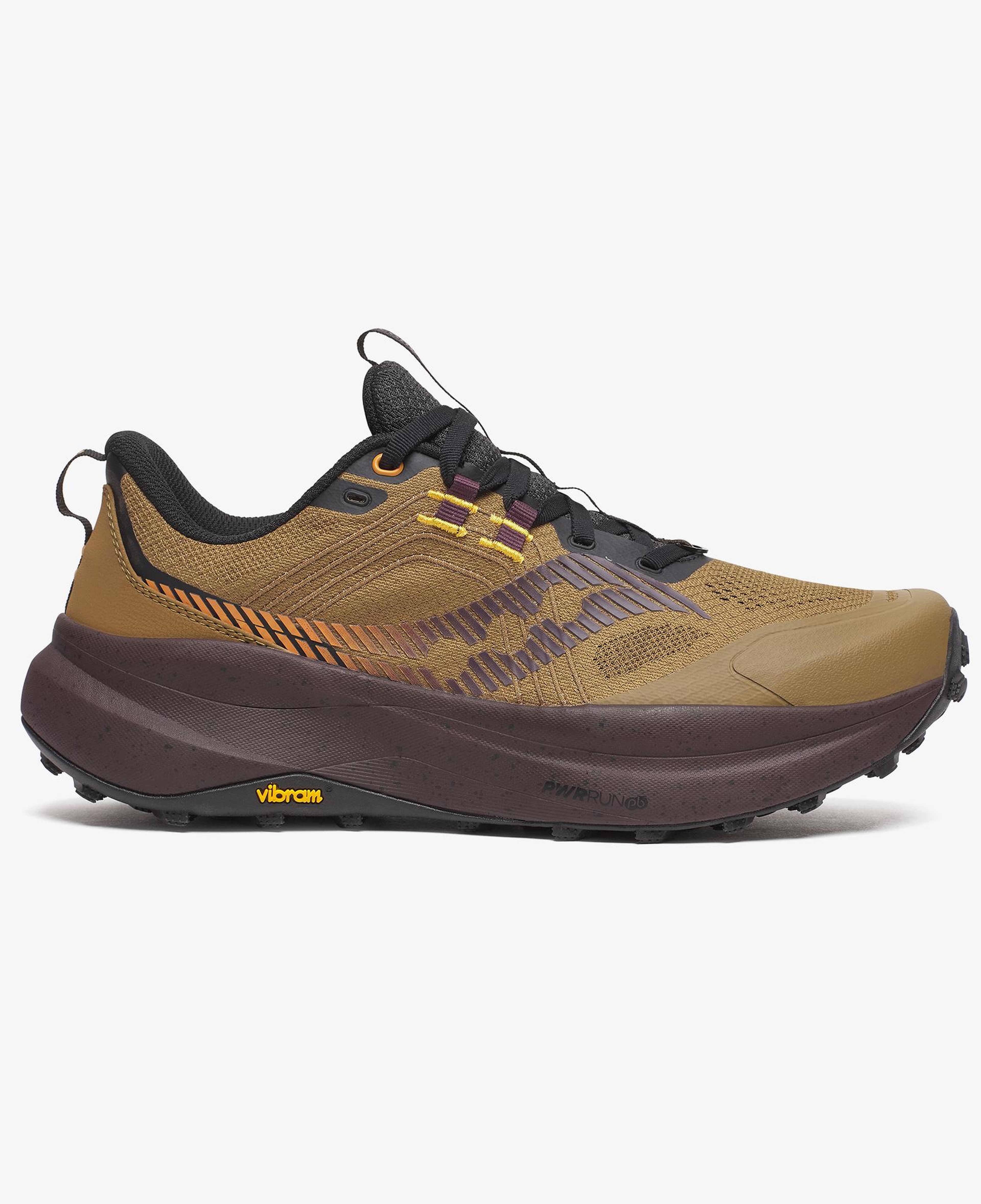 Saucony Xodus Ultra 4 Erkek Kahverengi Koşu Ayakkabısı