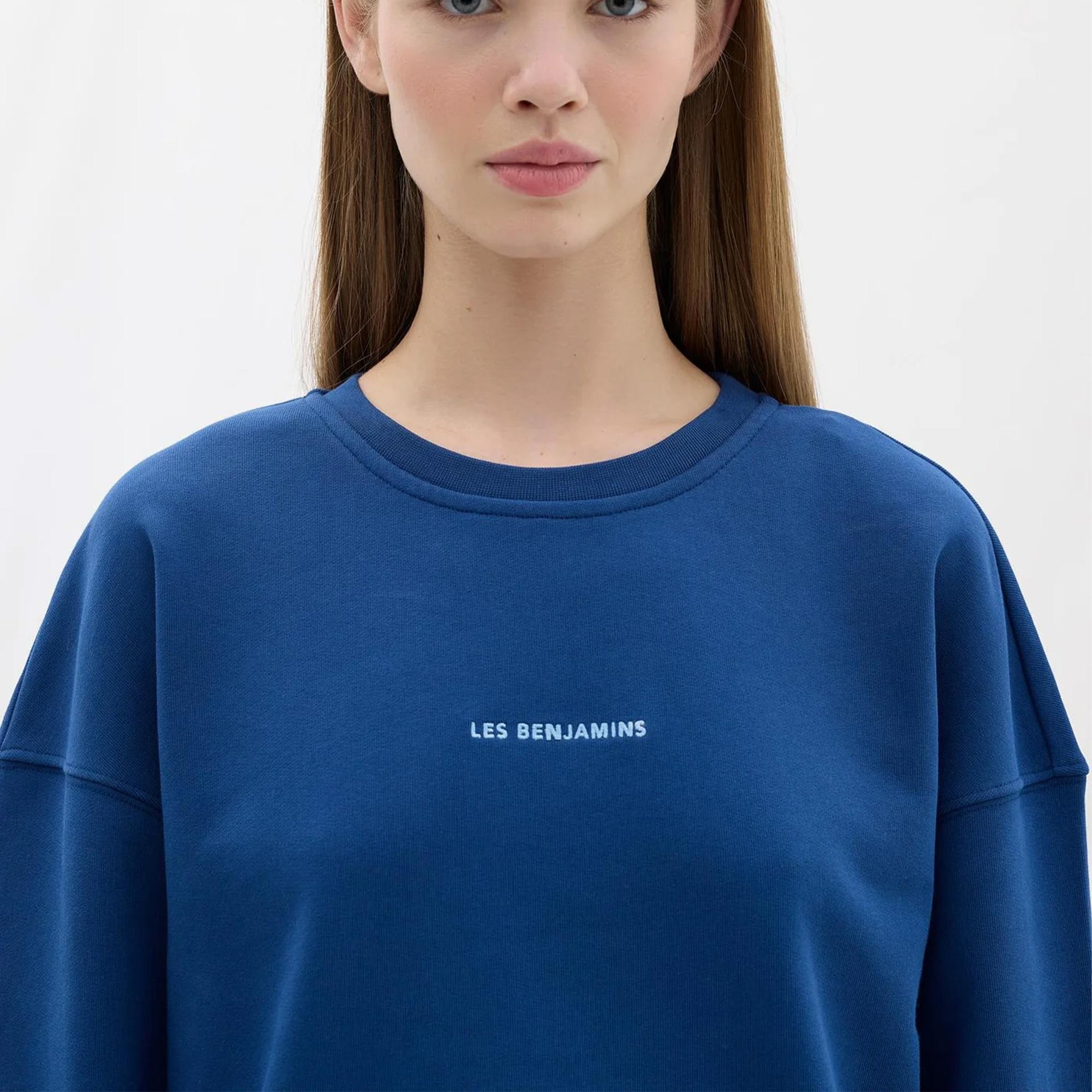 Les Benjamins Core Kadın Lacivert Sweatshirt
