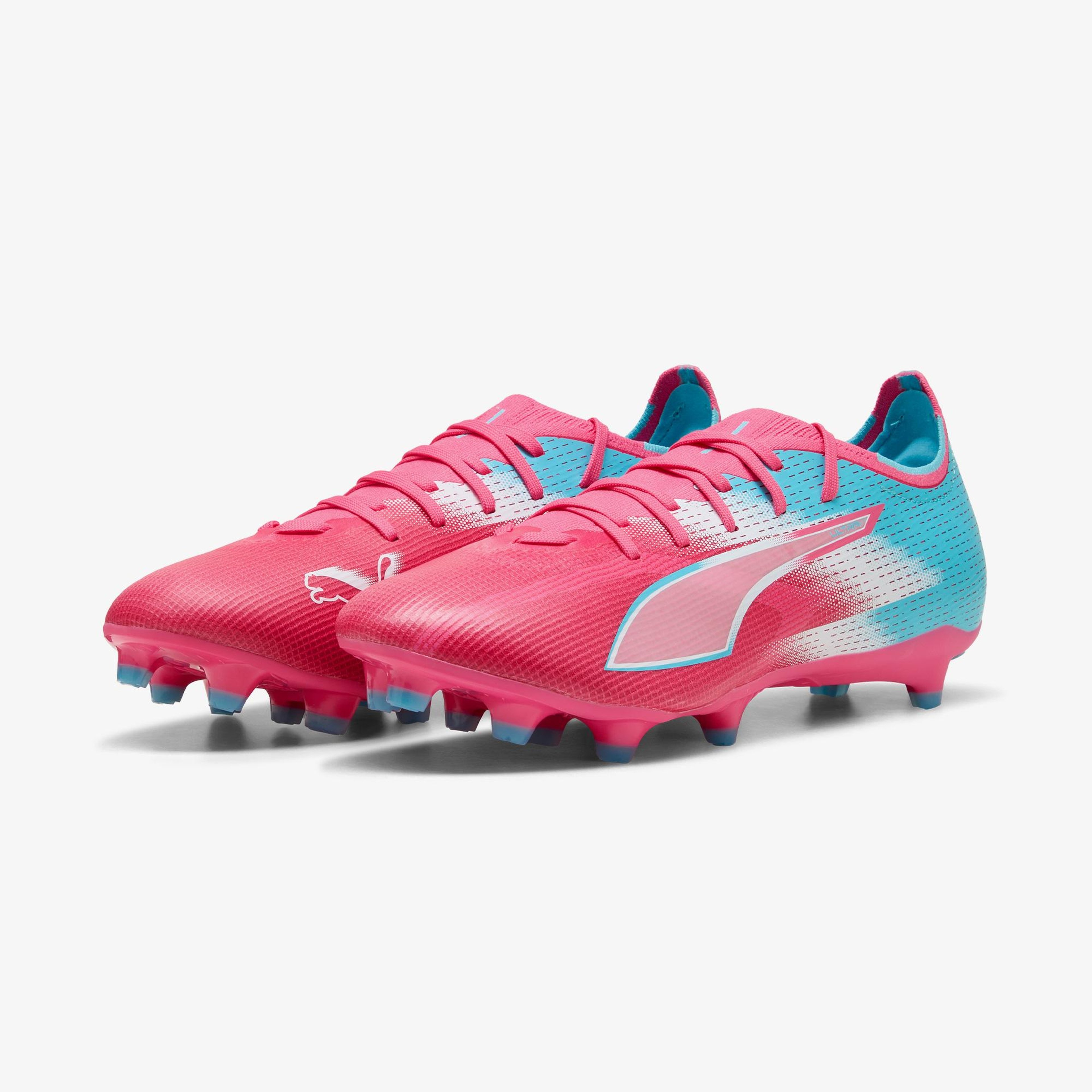 Puma Ultra 6 Match Rechrge Fg-Ag Erkek Mavi Çim Saha Kramponu