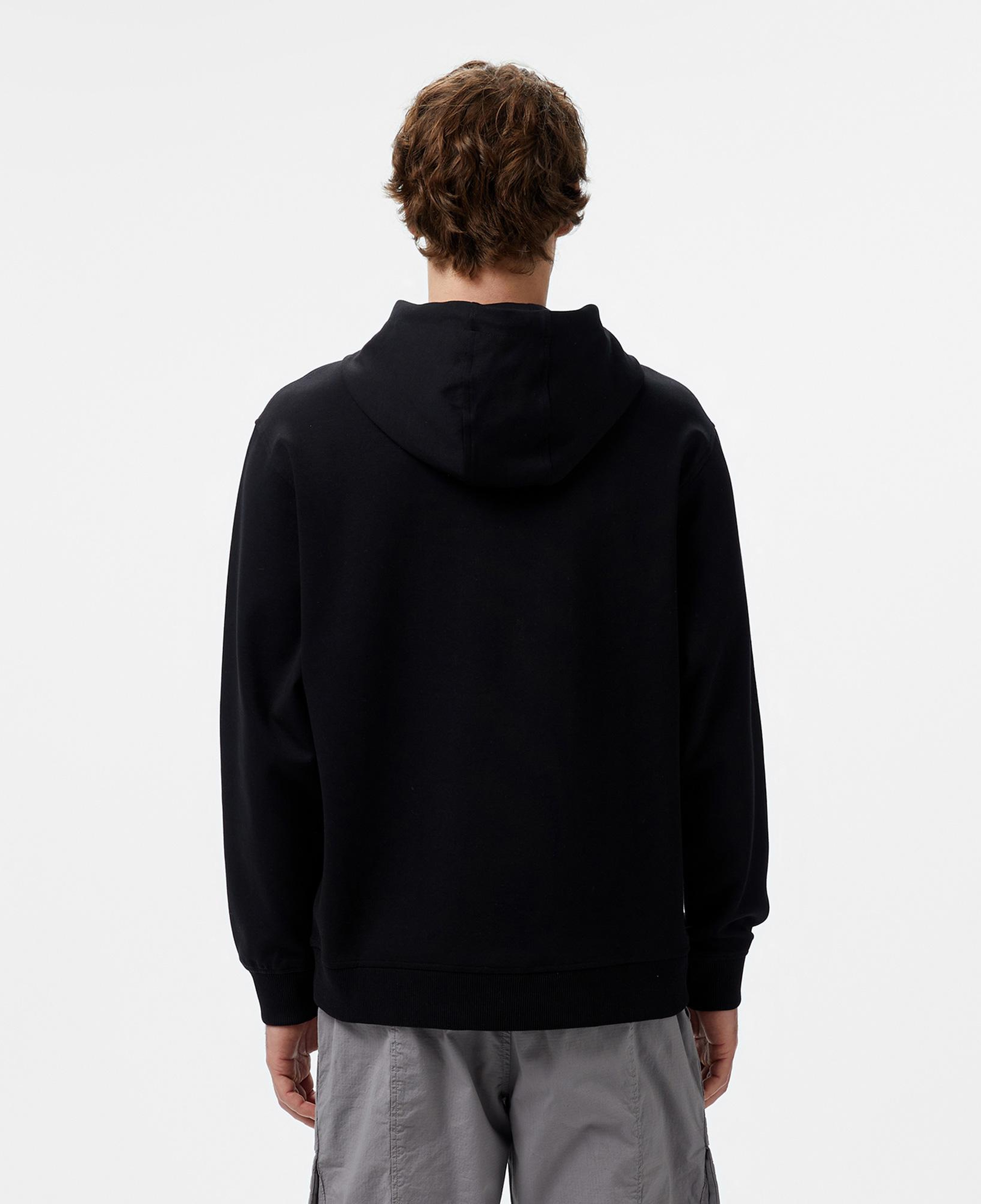 UNITED4 Erkek Siyah Sweatshirt