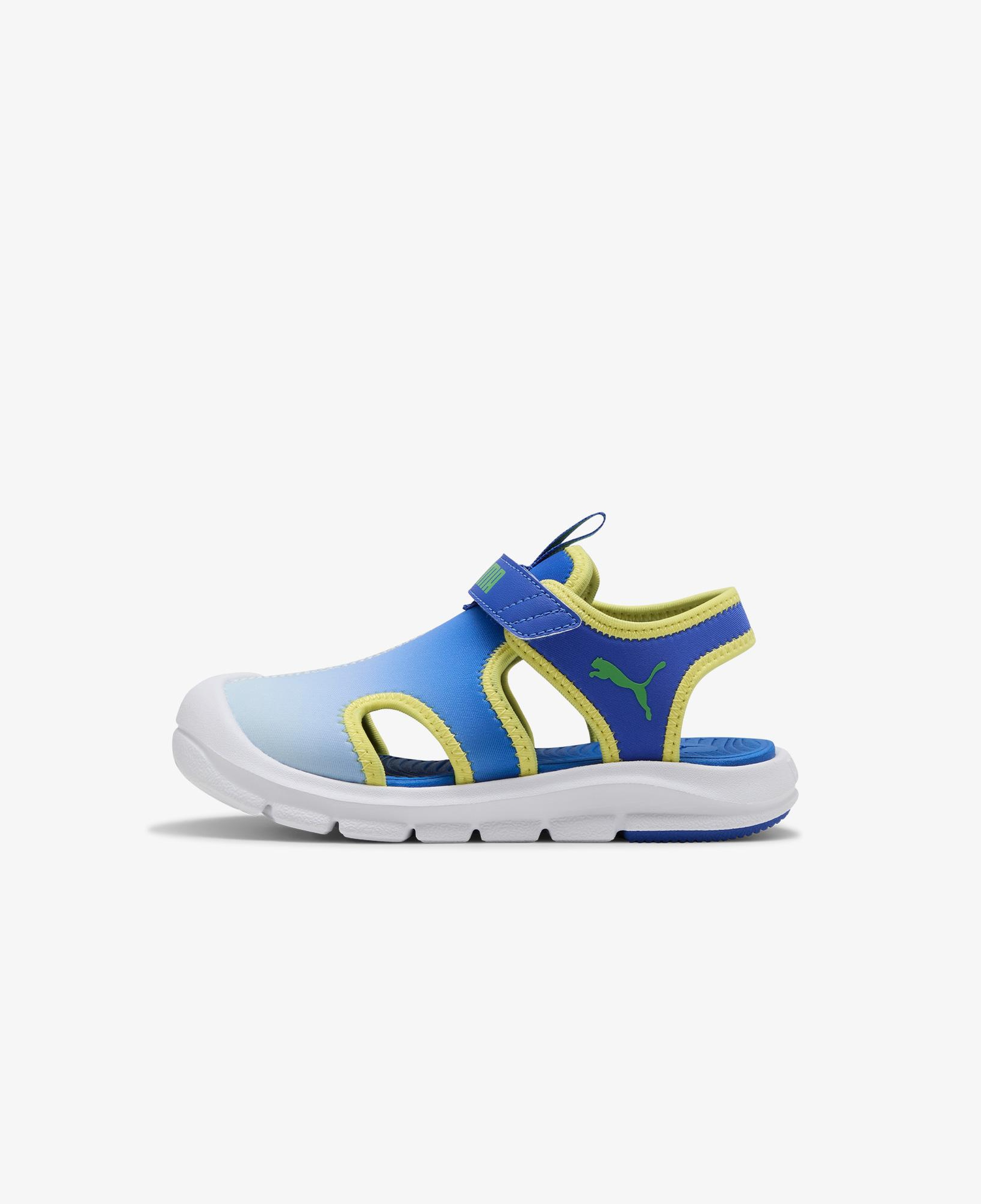 Puma Fun Racer Sandal Come On V Çocuk Mavi Sandalet