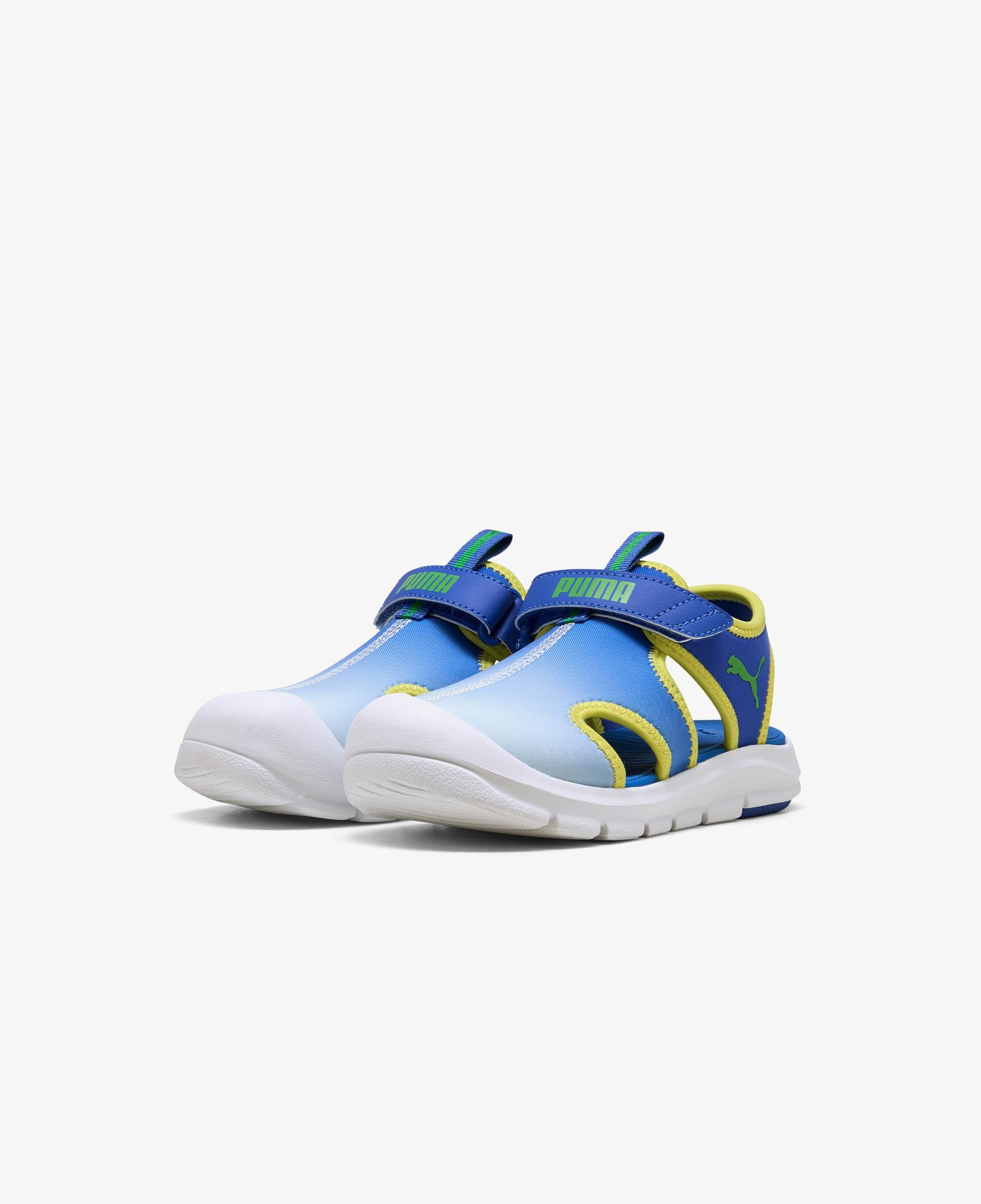 Puma Fun Racer Sandal Come On V Çocuk Mavi Sandalet