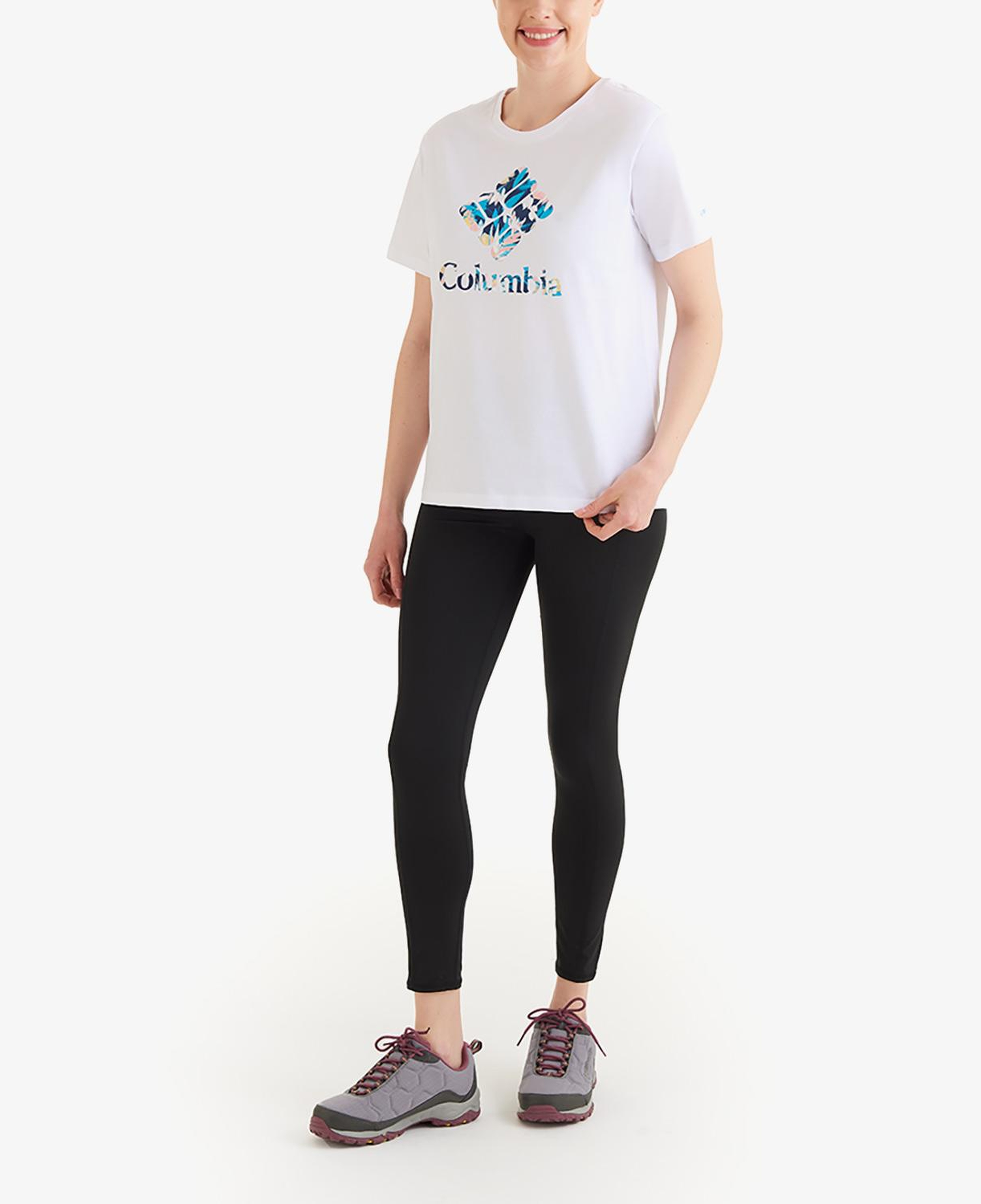 Columbia Boundless Erkek Beyaz Günlük T-Shirt