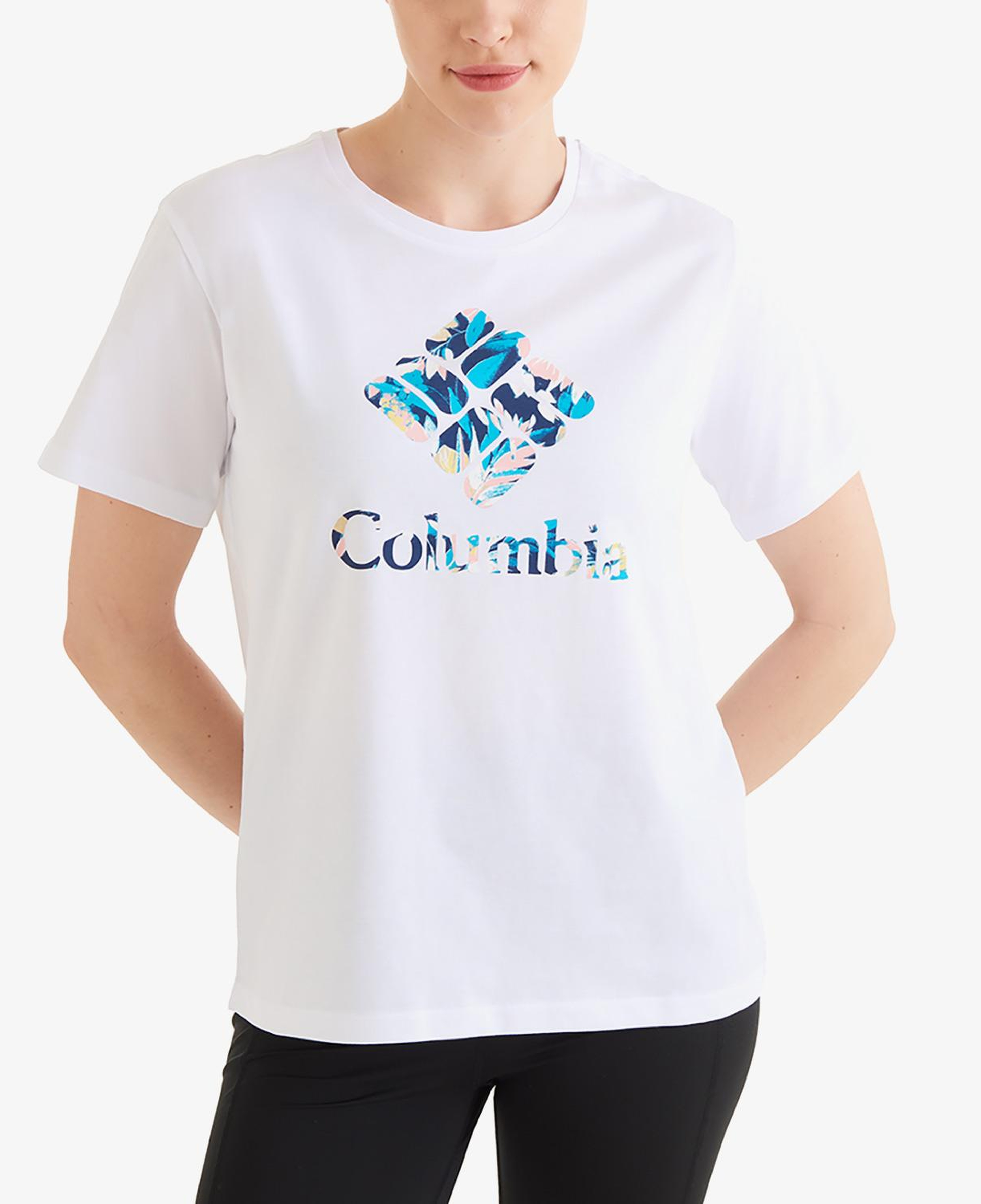 Columbia Boundless Erkek Beyaz Günlük T-Shirt