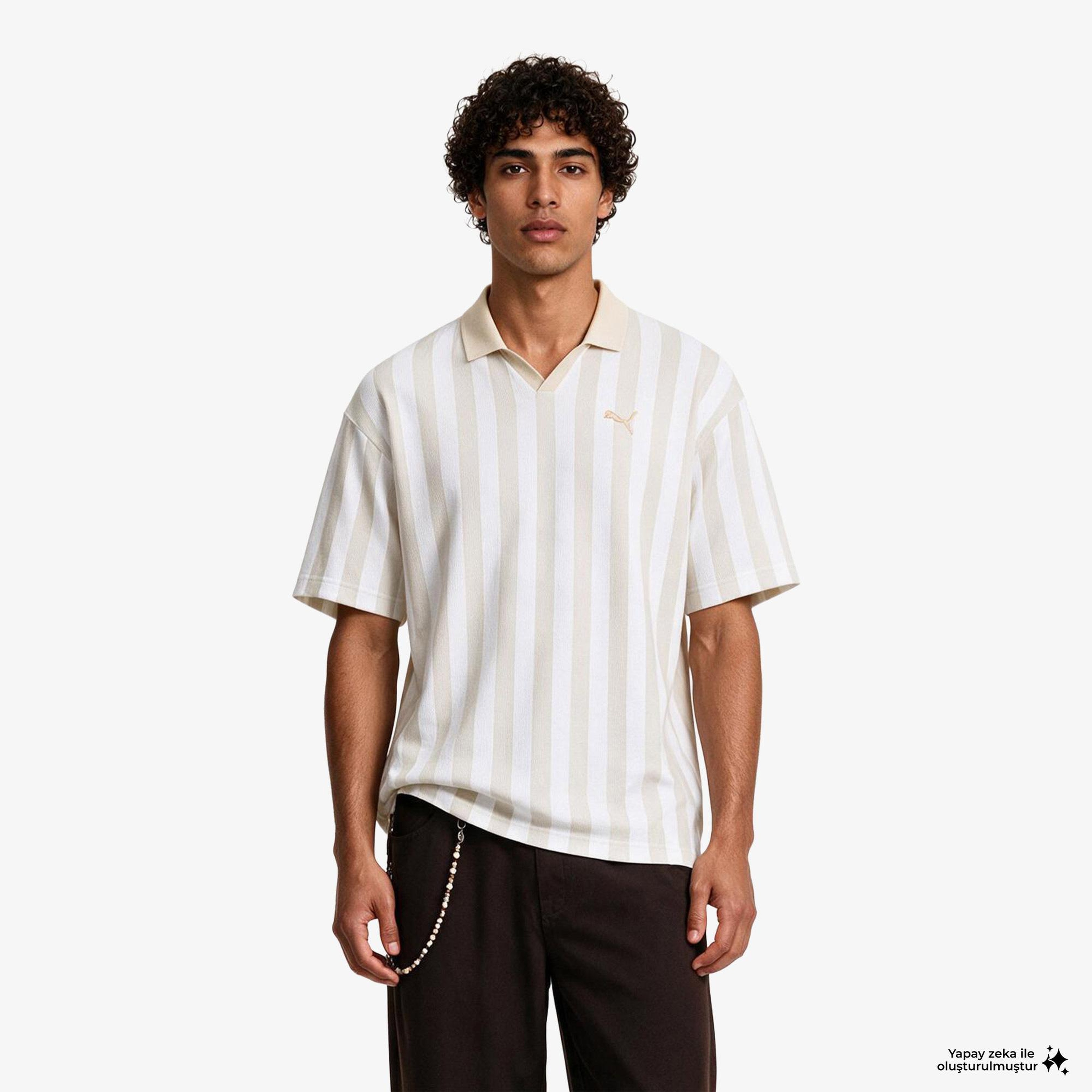 Puma Class Pinnacle Erkek Beyaz T-Shirt