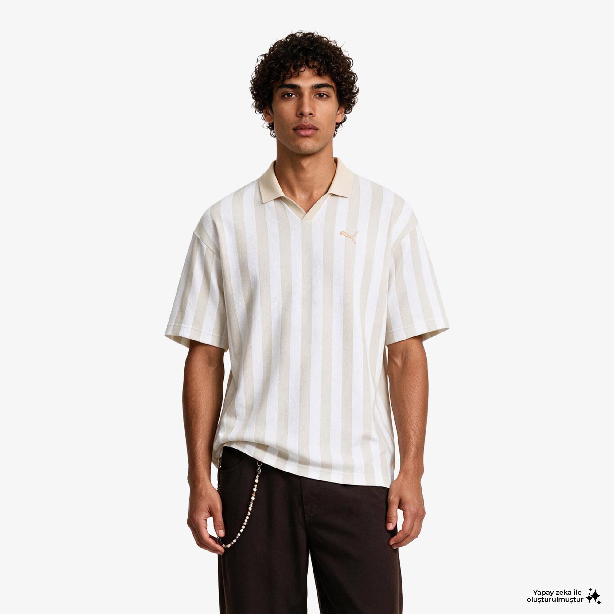Puma Class Pinnacle Erkek Beyaz T-Shirt