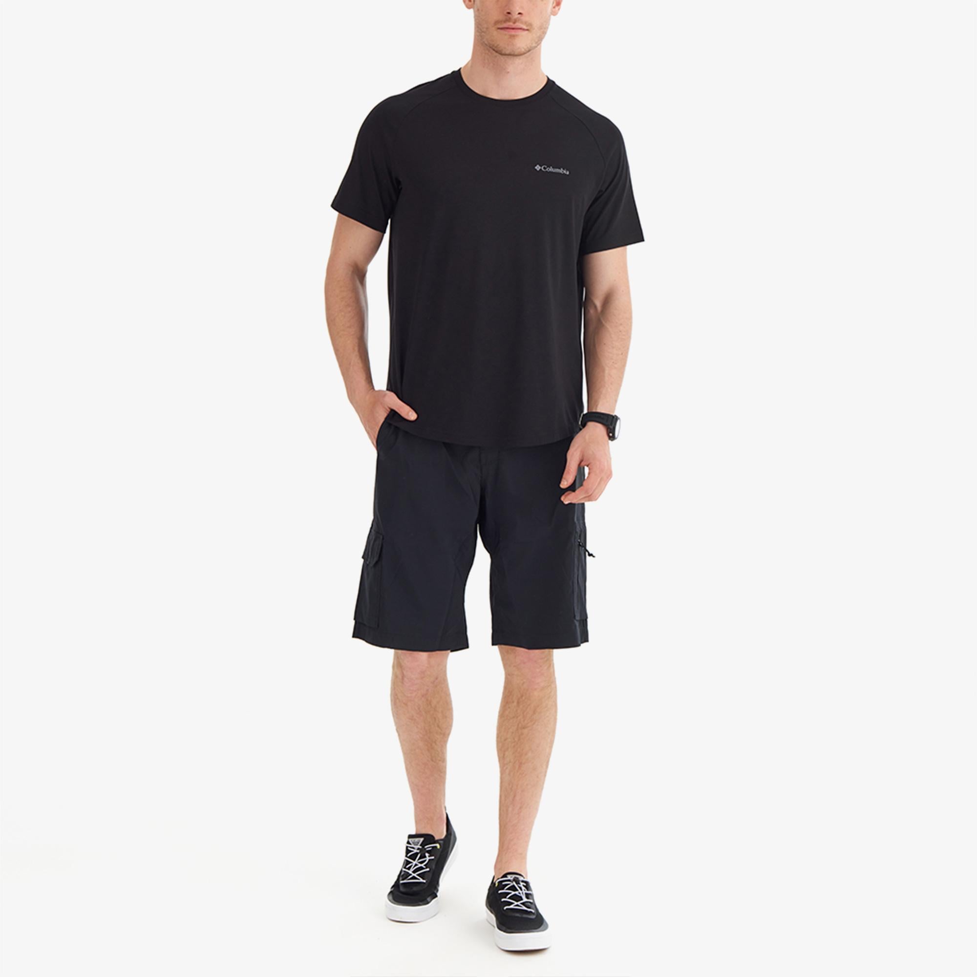 Columbia Comfort Erkek Siyah T-Shirt