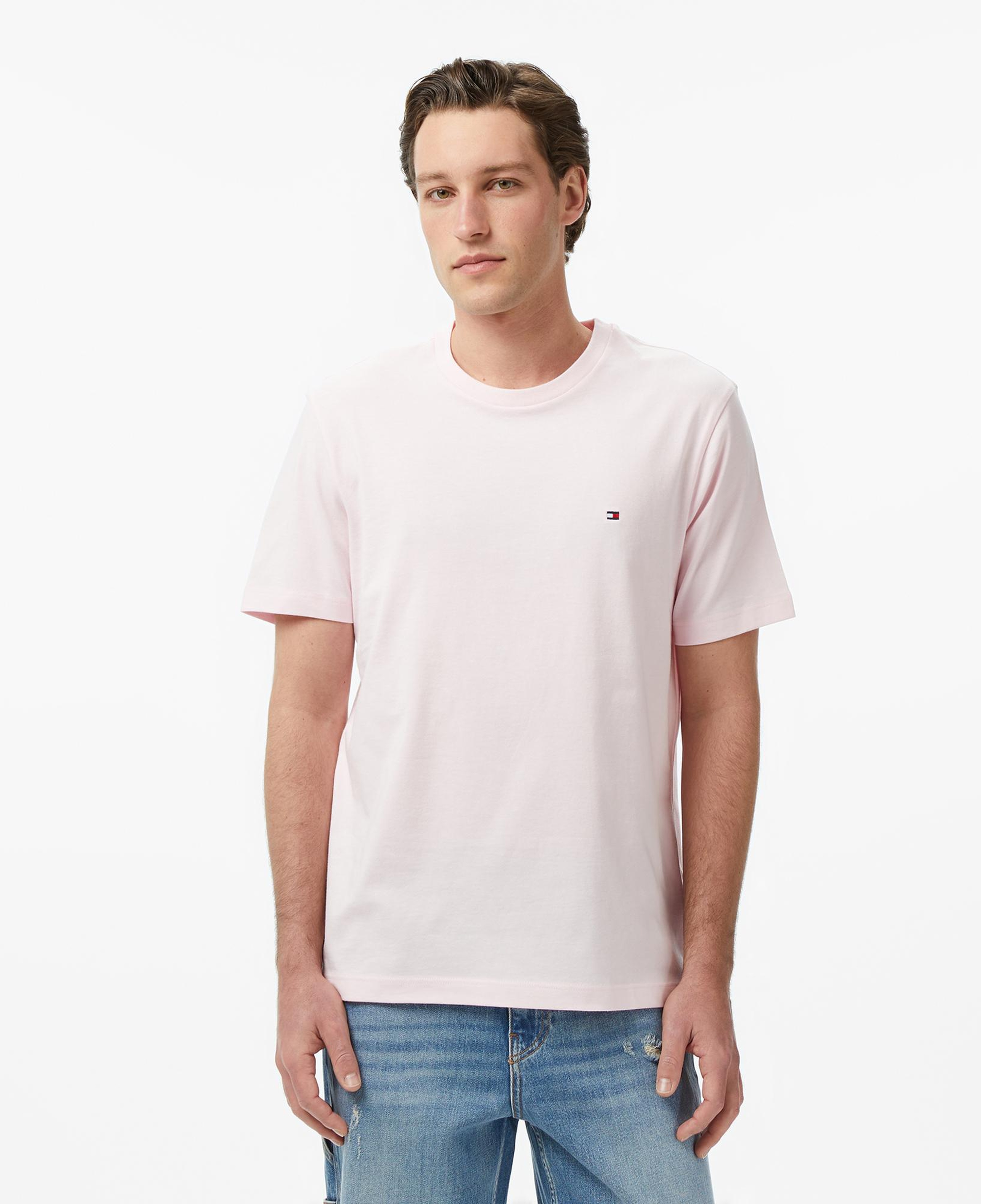 Tommy Hilfiger Core Essentials Erkek Pembe T-Shirt