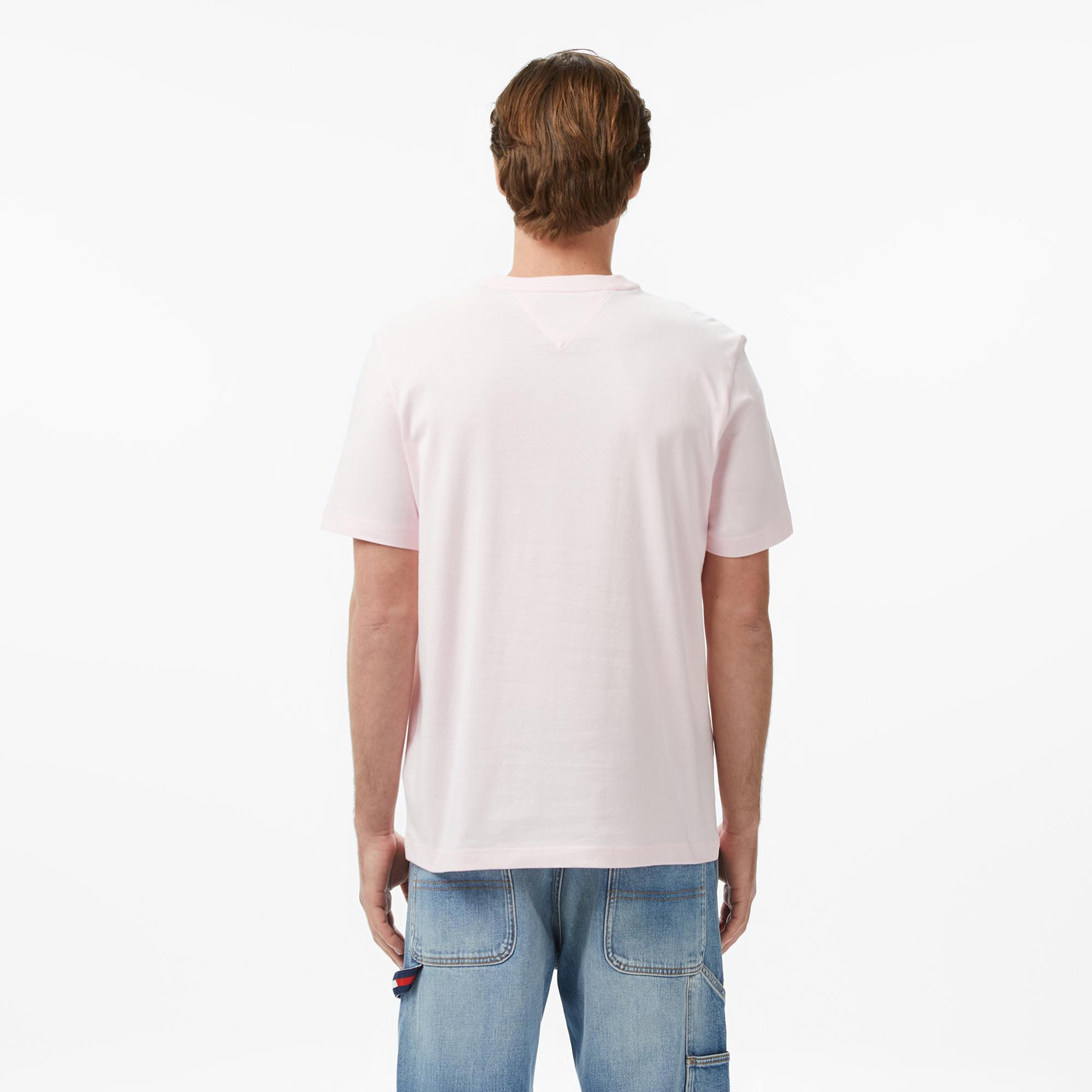 Tommy Hilfiger Core Essentials Erkek Pembe T-Shirt
