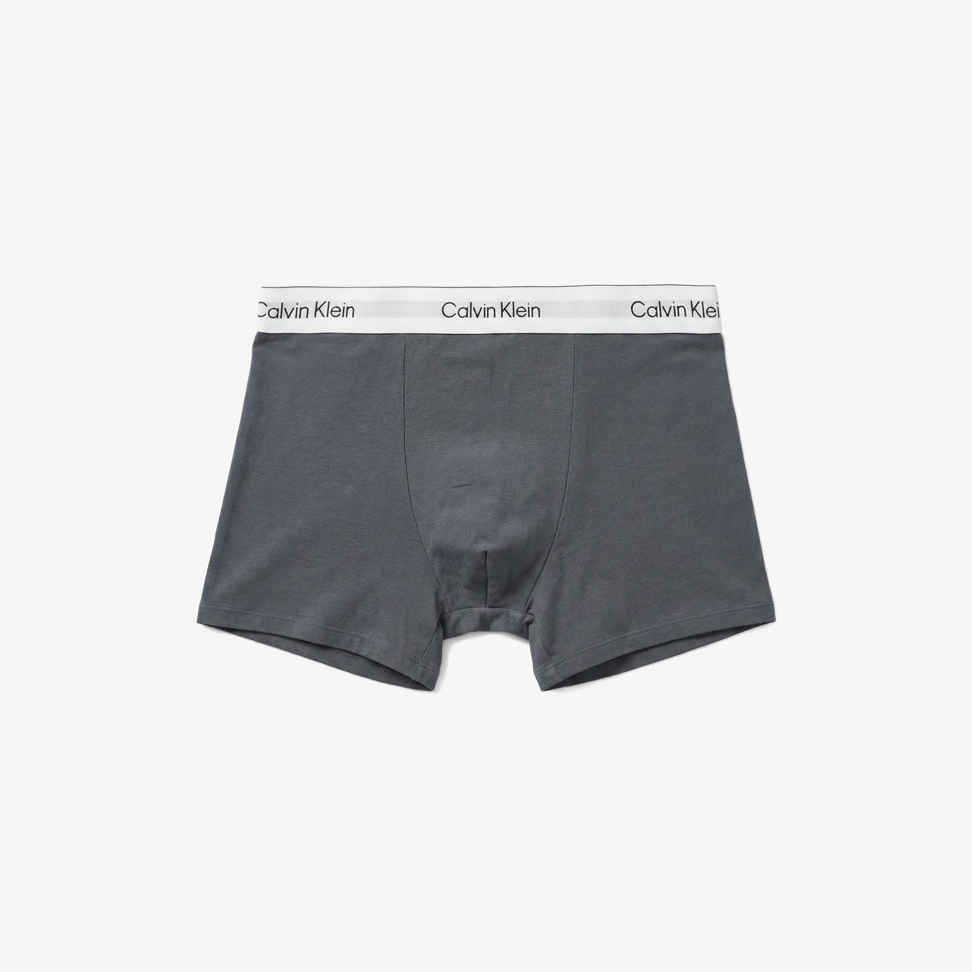 Calvin Klein Relaxed Fit Trunk 3'lü Erkek Mavi Boxer