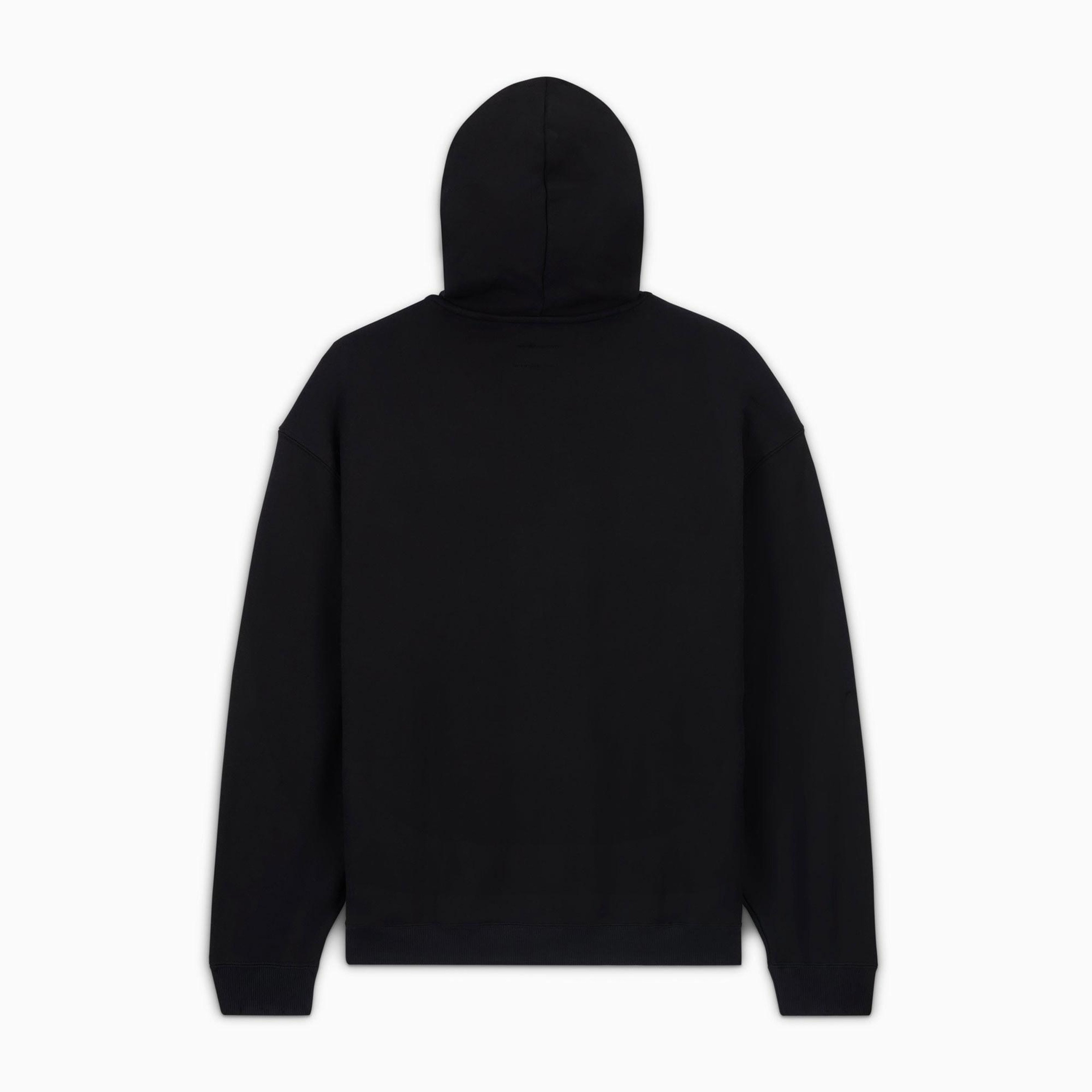 Converse Erkek Fermuarlı Siyah Hoodie