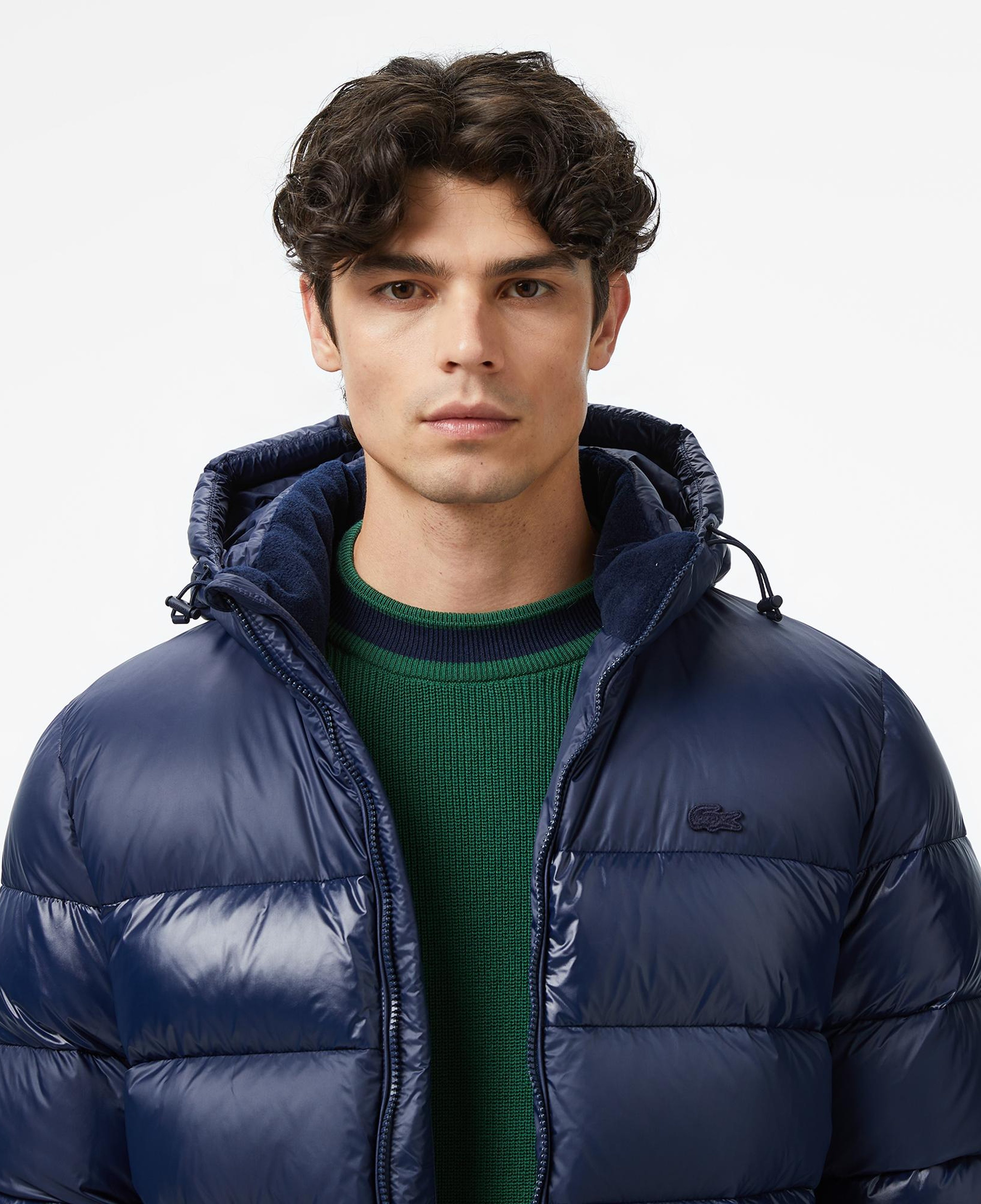 Lacoste Regular Fit Erkek Mavi Ceket