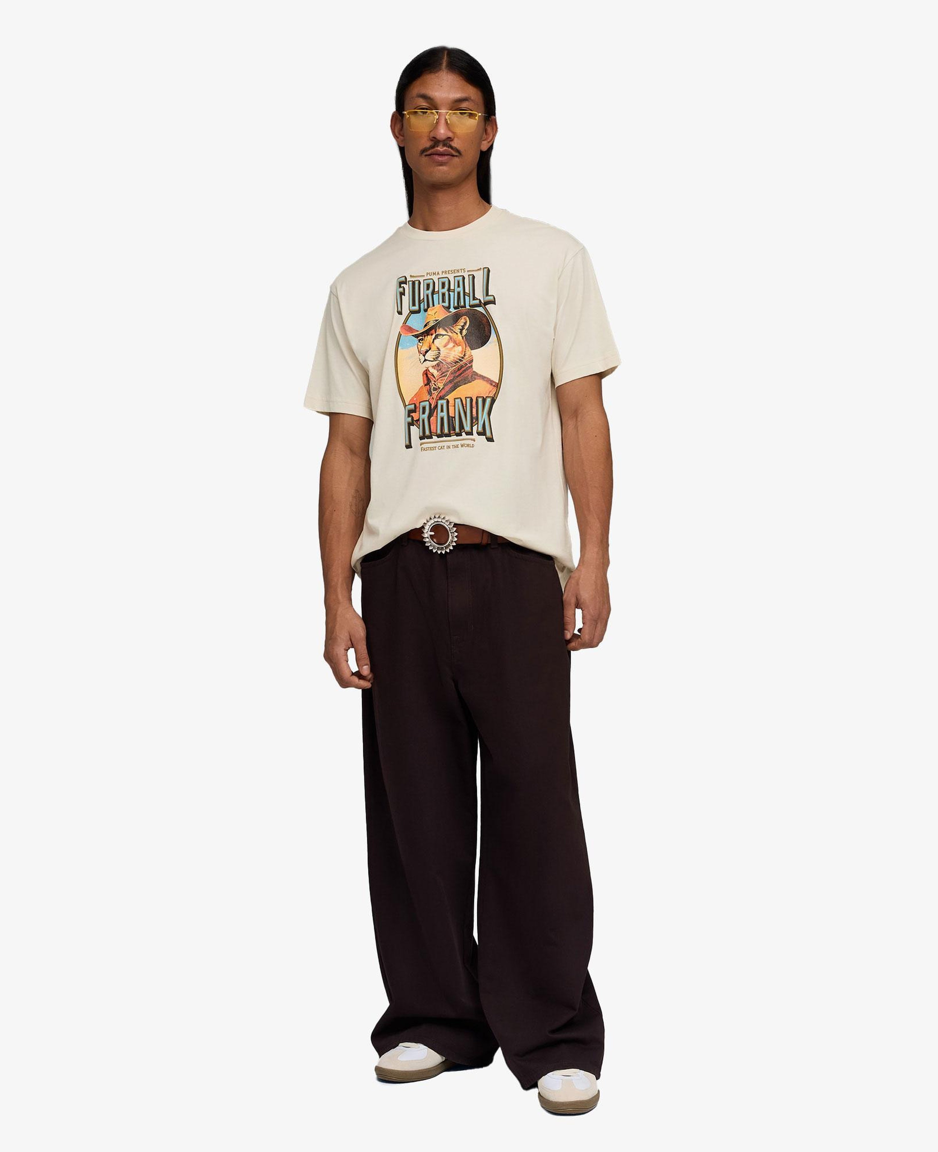 Puma Graphic Erkek Beyaz T-Shirt
