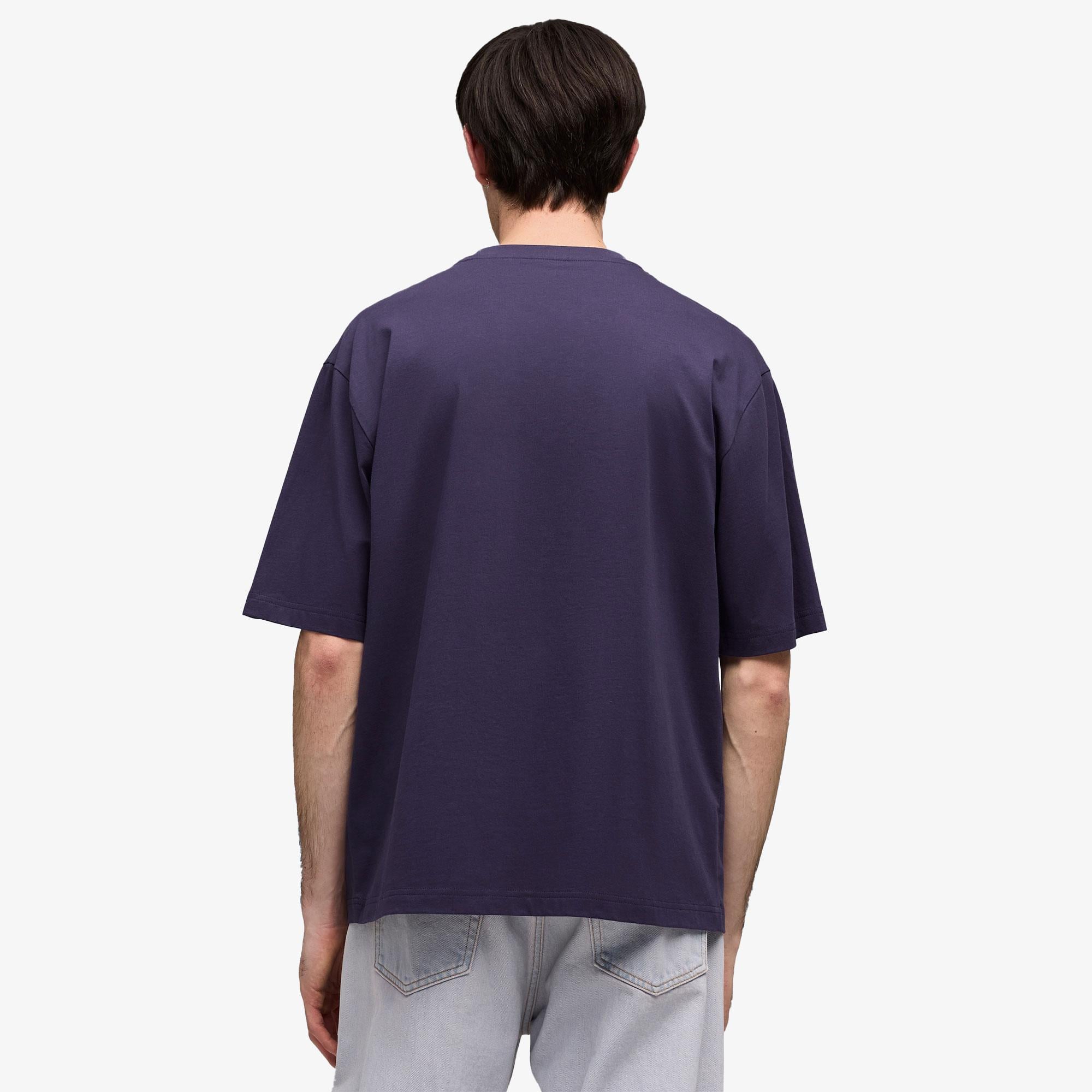 Puma Graphic  Erkek Mor T-Shirt