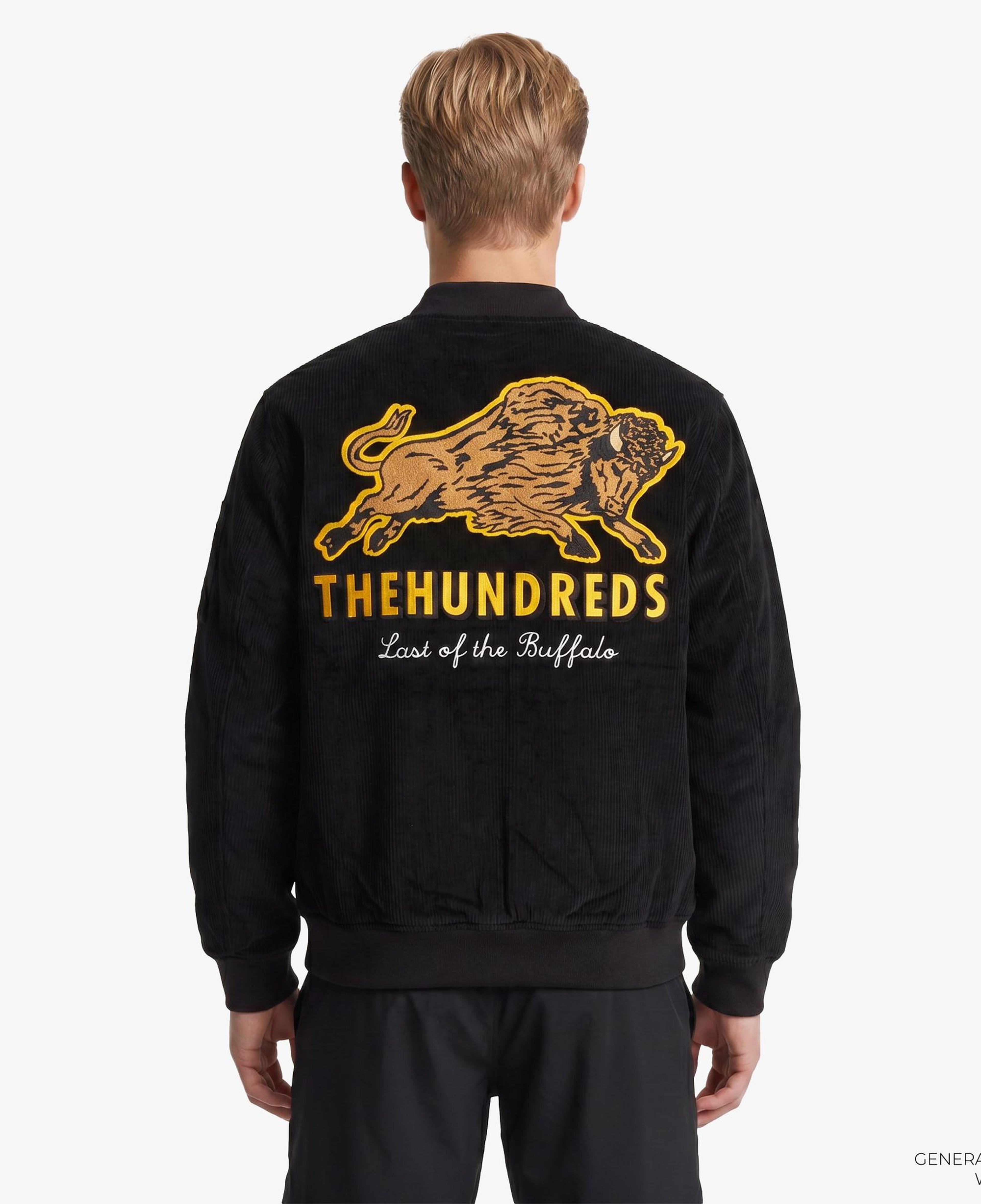 The Hundreds Buffalo Bomber Erkek Siyah Ceket