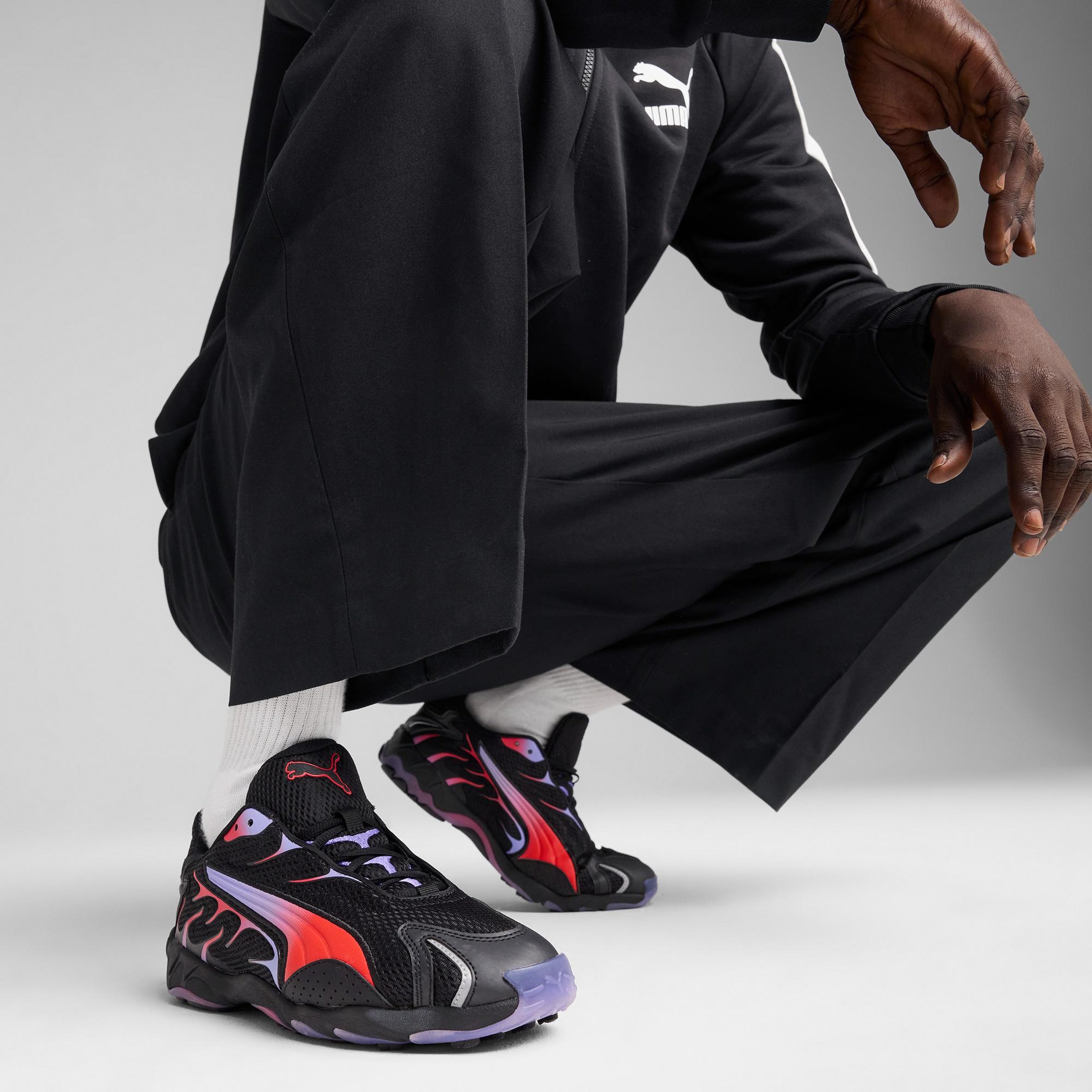 Puma Inhale Erkek Siyah Spor Ayakkabı