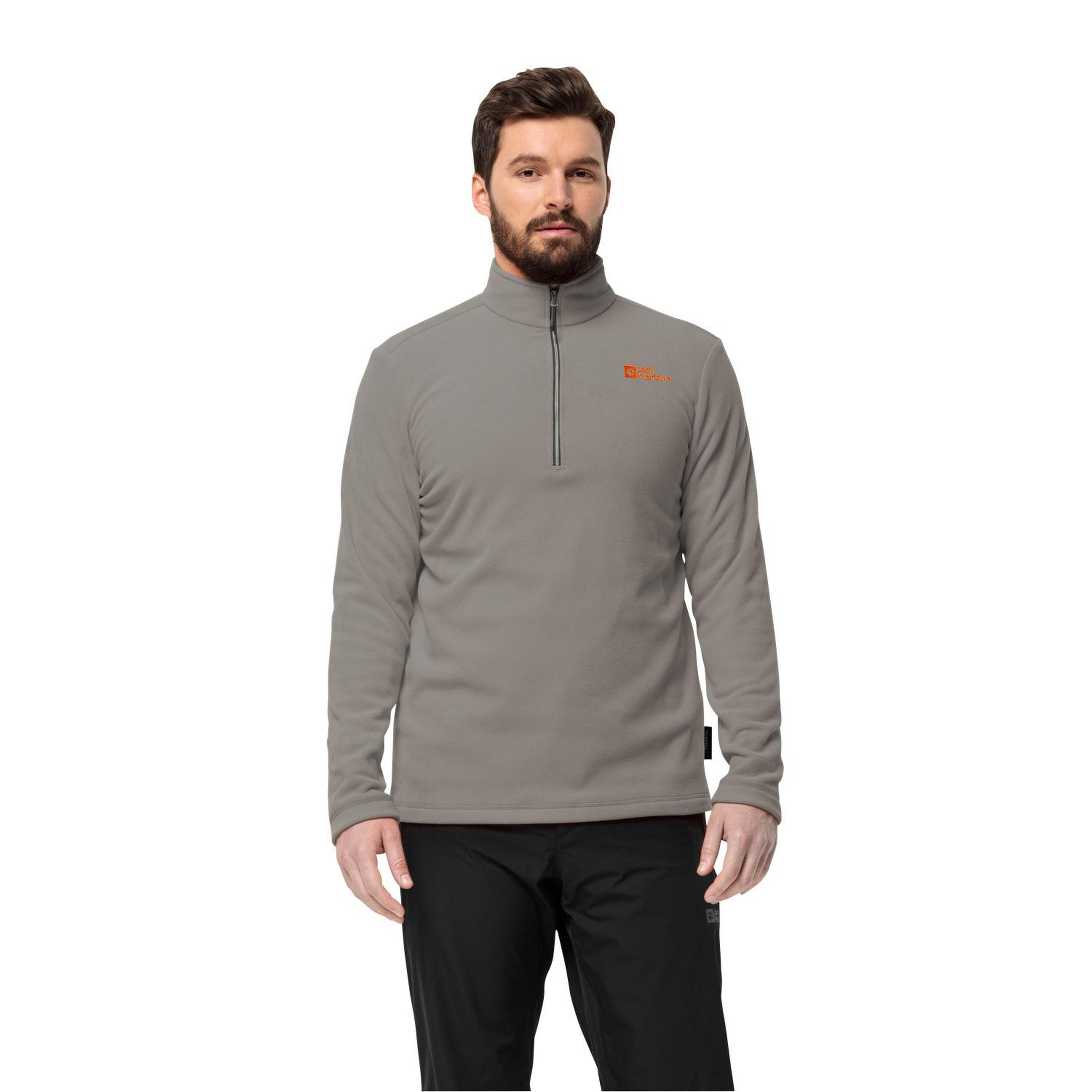 Jack Wolfskin Taunus Hz Erkek Gri Polar