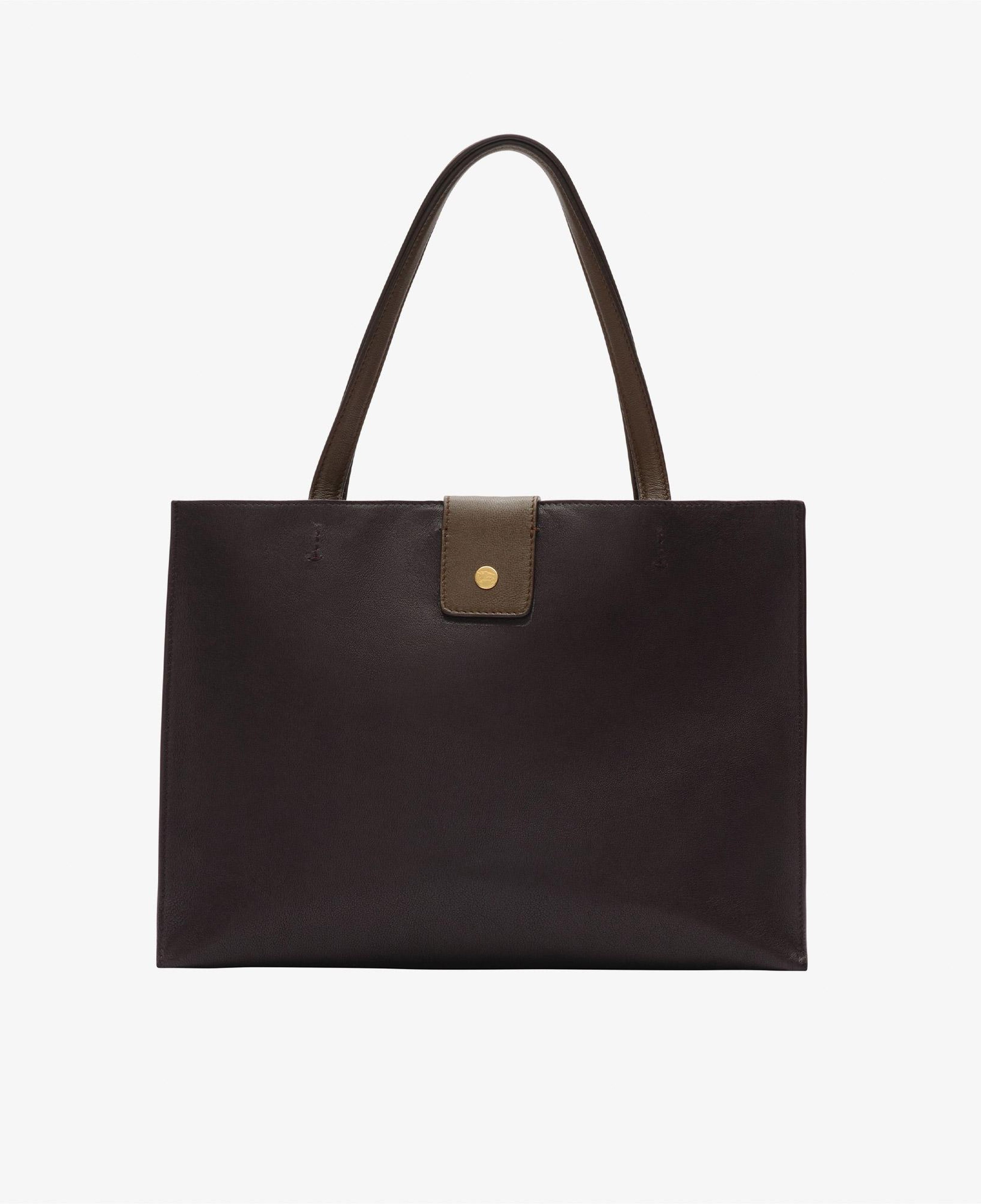 Burberry Rider Tote Kadın Beyaz Omuz Çantası